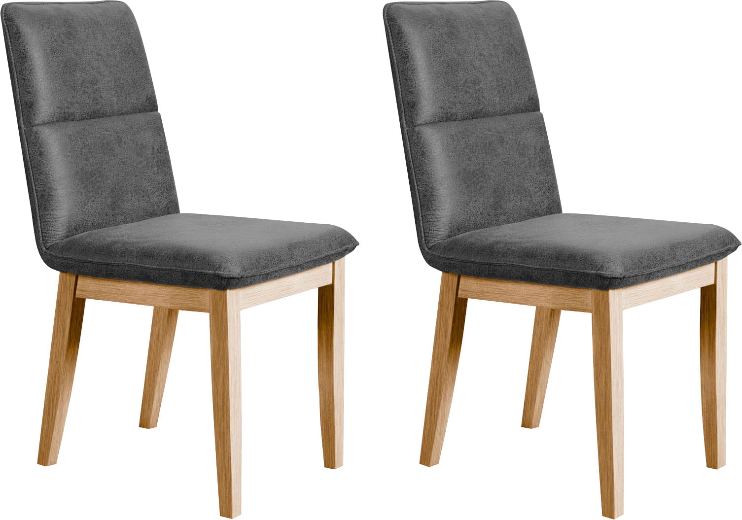 GOODproduct Eckbankgruppe »Beluna + Cross Essecke Sitzgruppe Eckbank Küchenbank« Set, Eckbank, 2 Stühle und Tisch, 4 tlg. Sitzgruppe Esszimmer Stühle Tisch und Bank bequem gepolstert