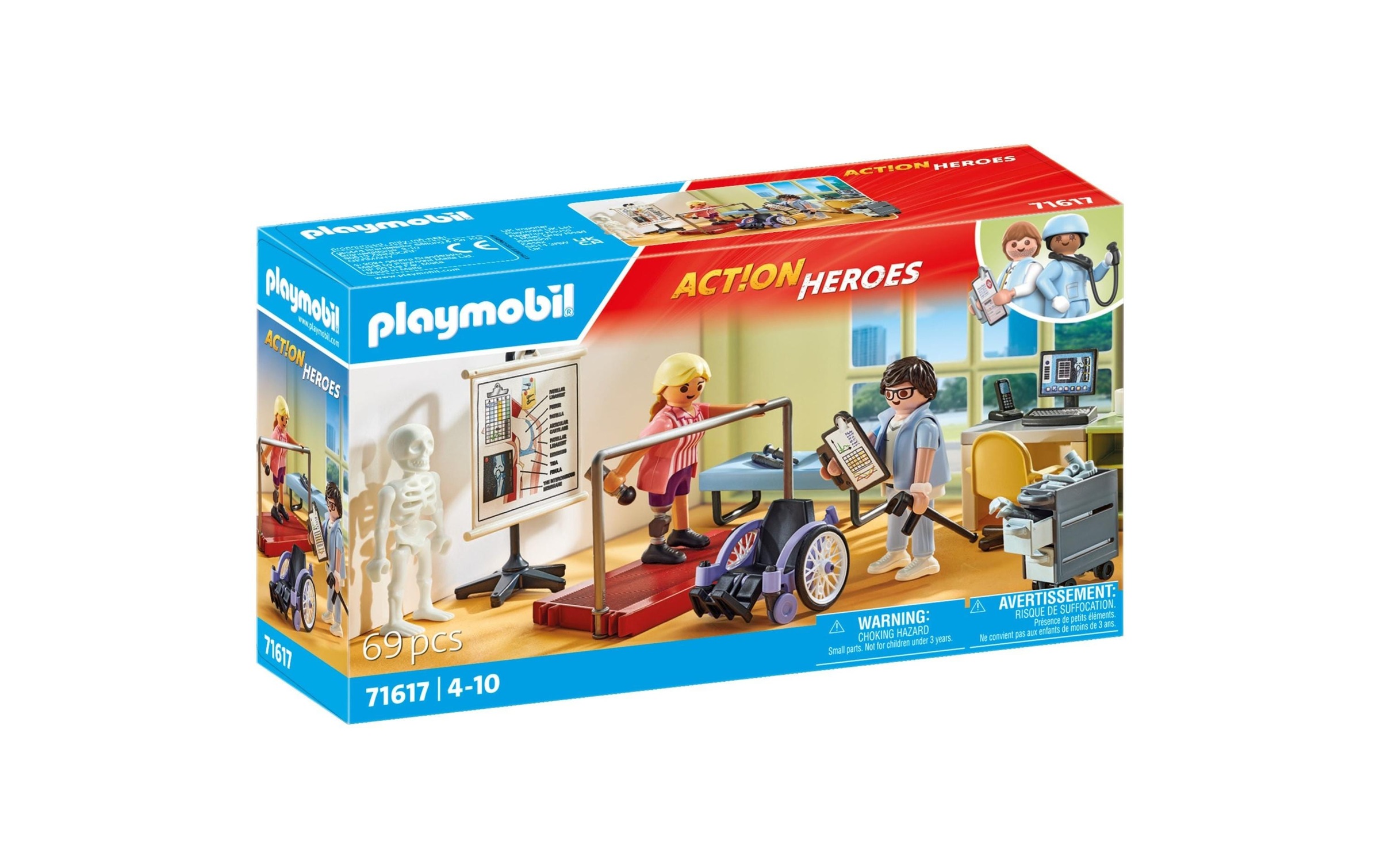 Image of Playmobil Spielbausteine "Action Heroes Orthopädie 71617"