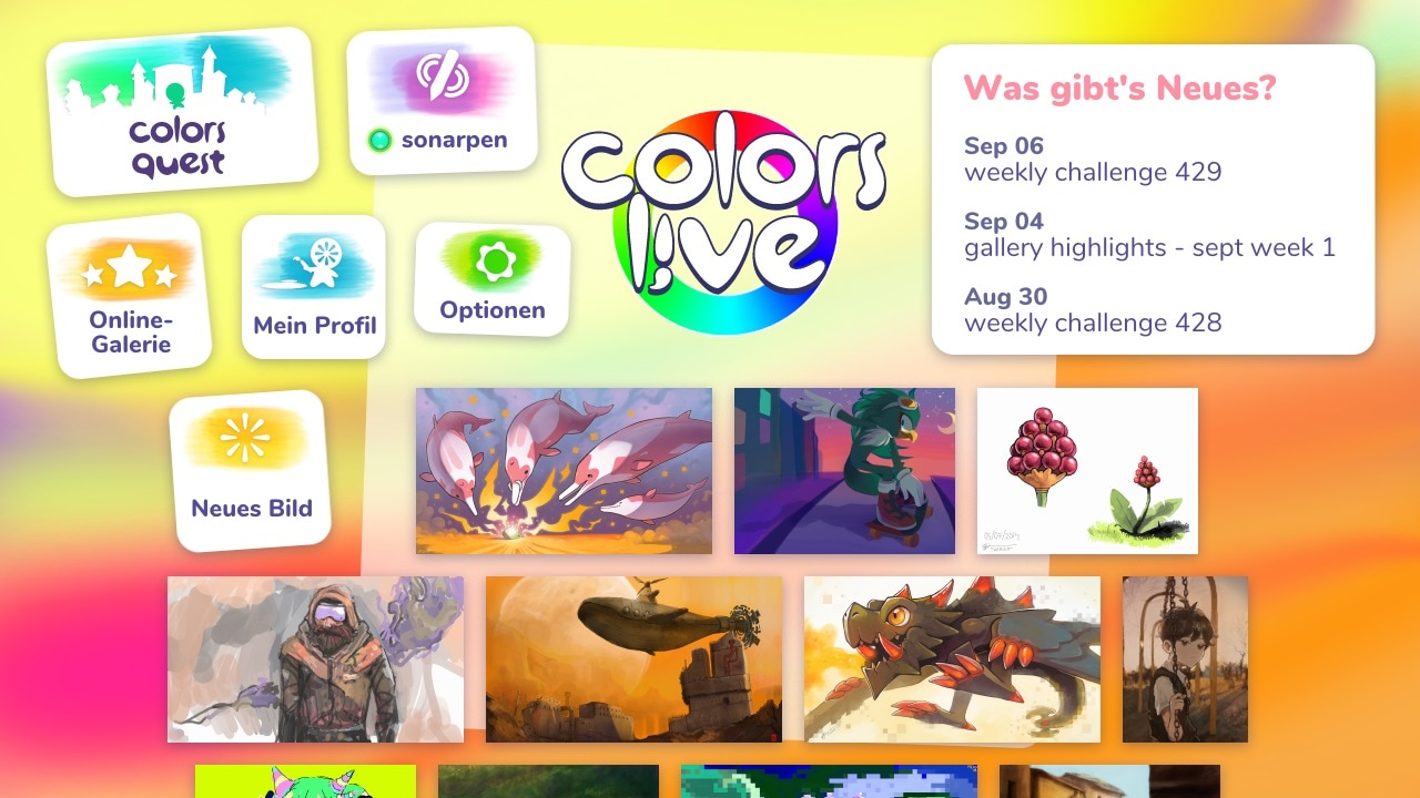 Spielesoftware »Colors Live (inkl. SonarPen)«, Nintendo Switch