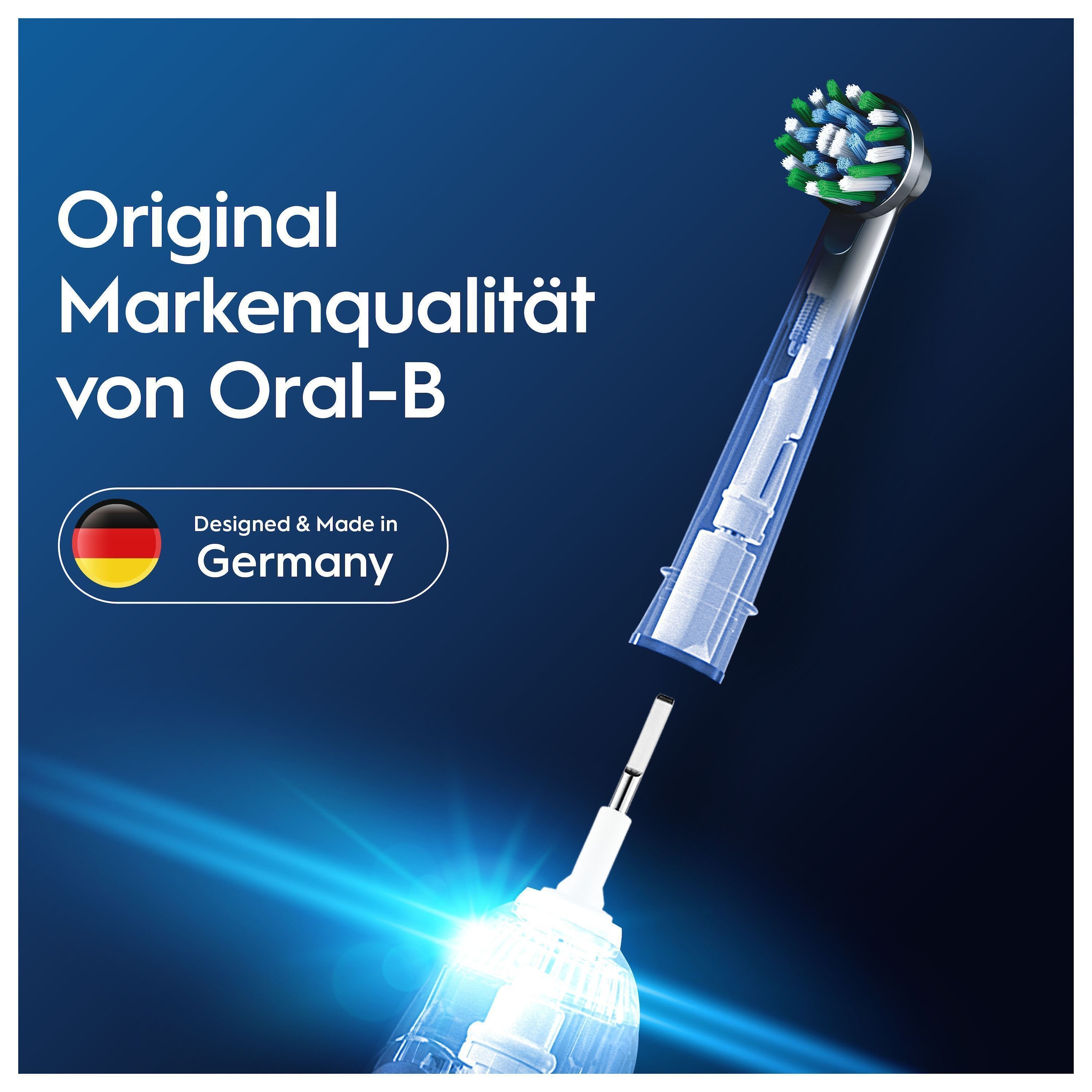 Oral-B Brosses à clipser »Pro CrossAction« poils en forme de X