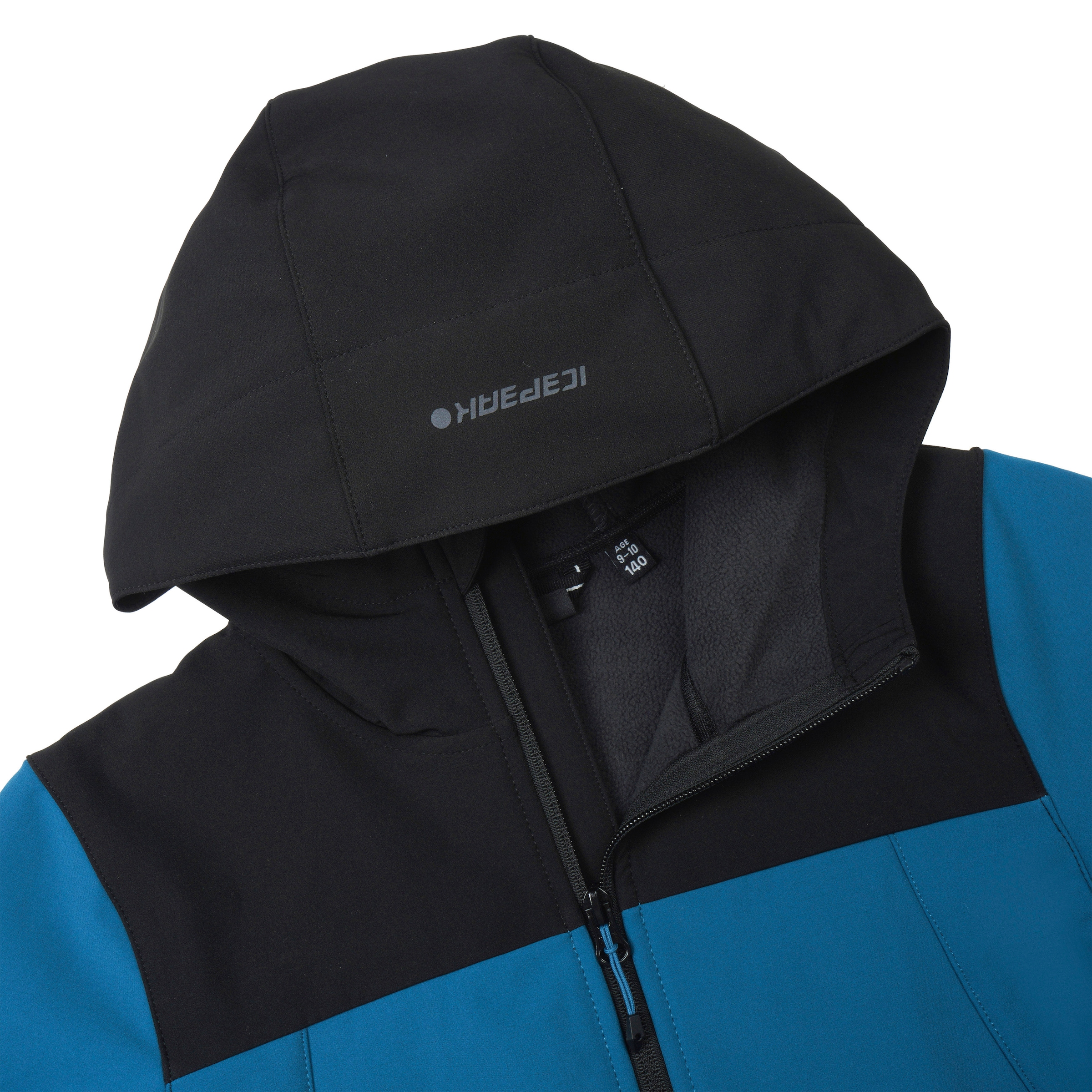 Icepeak Veste softshell »ICEPEAK KONAN JR« avec capuche poches à fermeture éclair, respirant, coupe-vent, déperlant