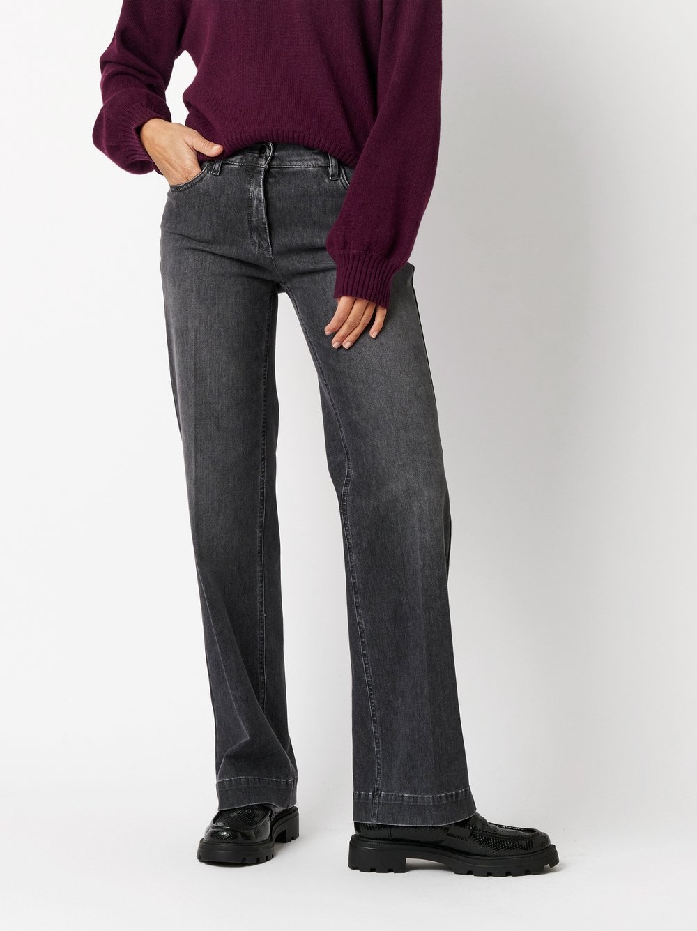Image of TONI Weite Jeans "Jeans Jenny Wide" im Five-Pocket Style