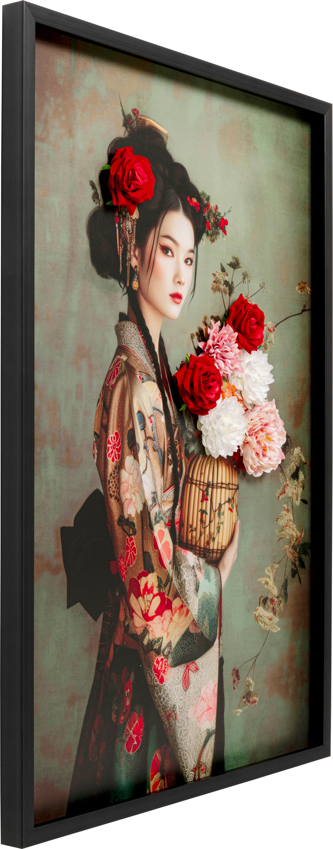 Kare Design Tableau sur toile »Kimono Girl 84x124cm« 1, 