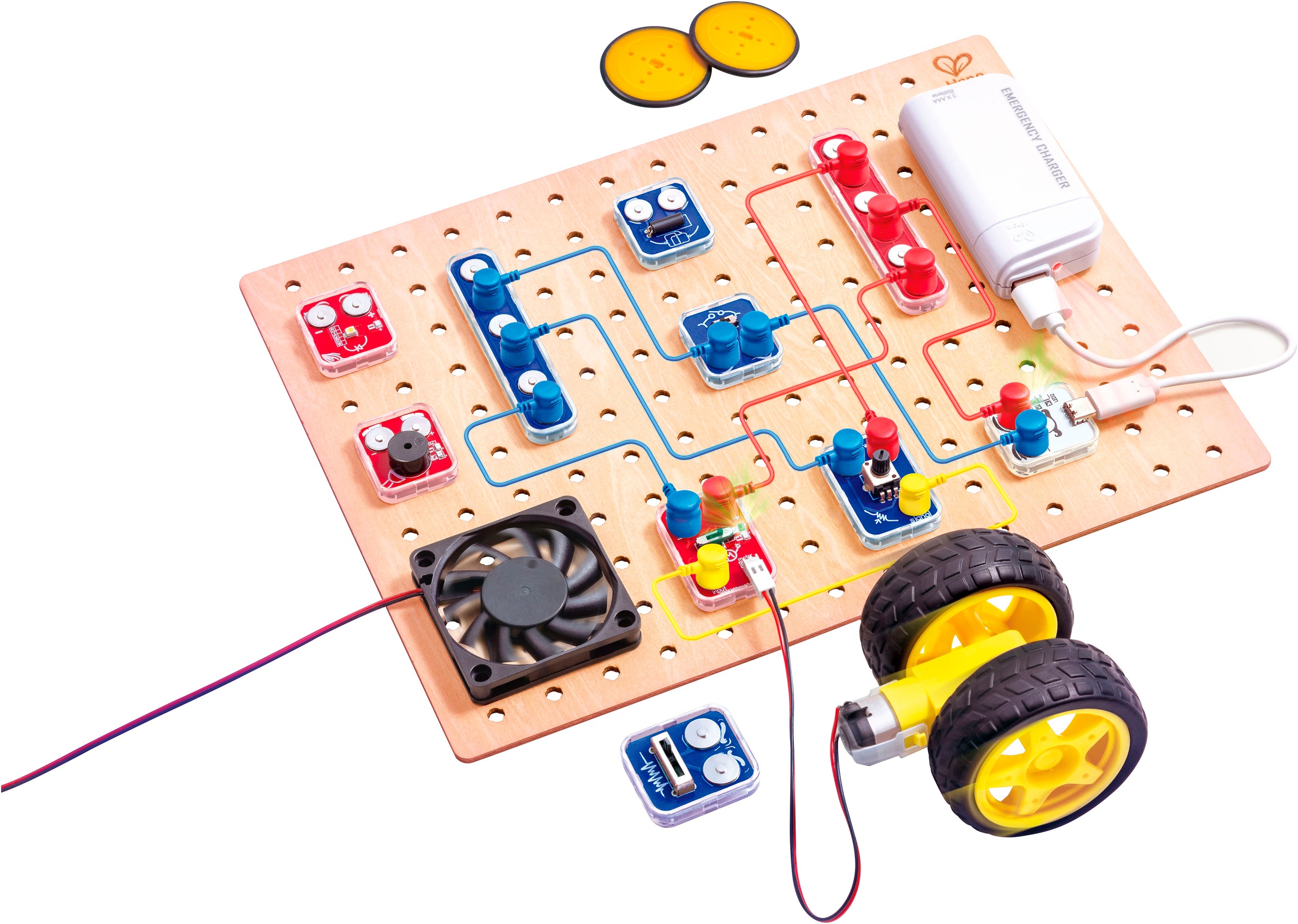 Image of Hape Experimentierkasten "Forscher Schaltkreise-Set Basic"