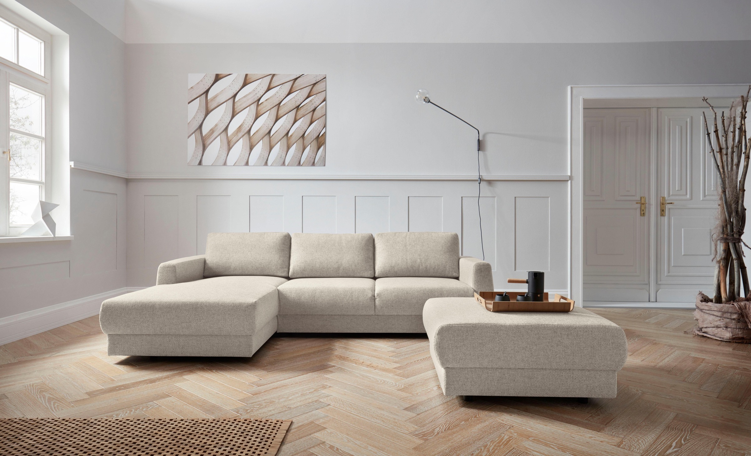 andas Ecksofa »Hobro L-Form«, in 3 Bezugsqualitäten in vielen Farben, Design by Morten Georgsen