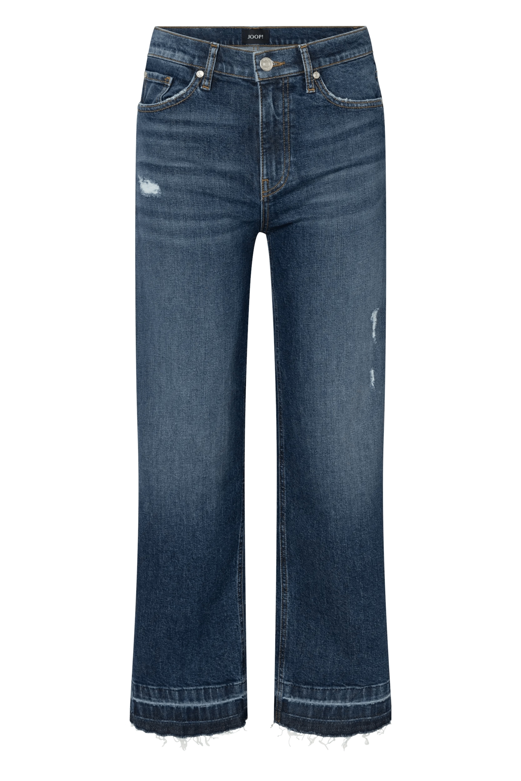 Image of JOOP 7/8-Jeans "Maira" Regular fit mit offener Saumkante