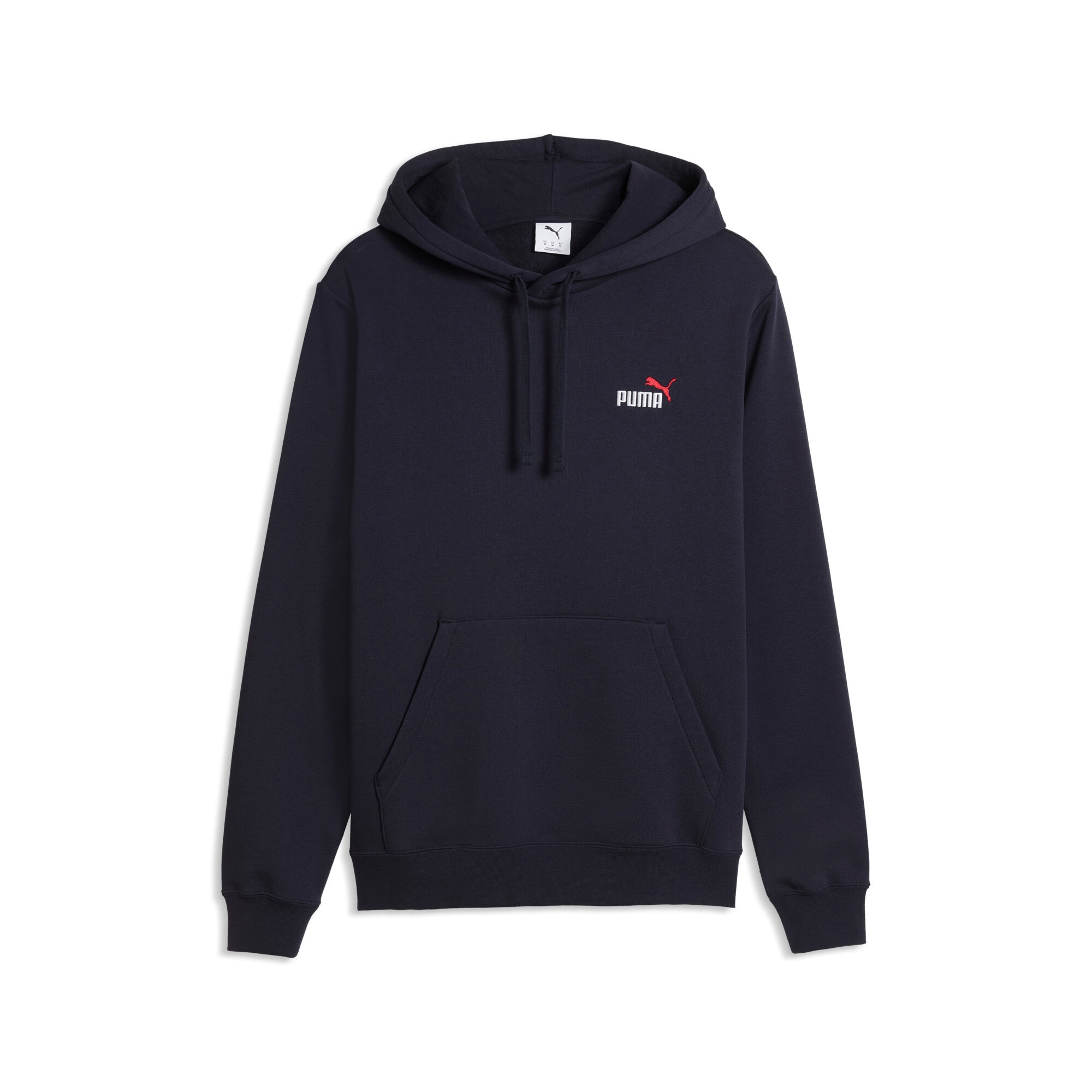 PUMA Sweat à capuche »ESS 2 COLOR SMALL NO. 1 LOGO HOODIE FL«, Regular Fit, mit verstellbarer Kapuze, mit Kängurutasche
