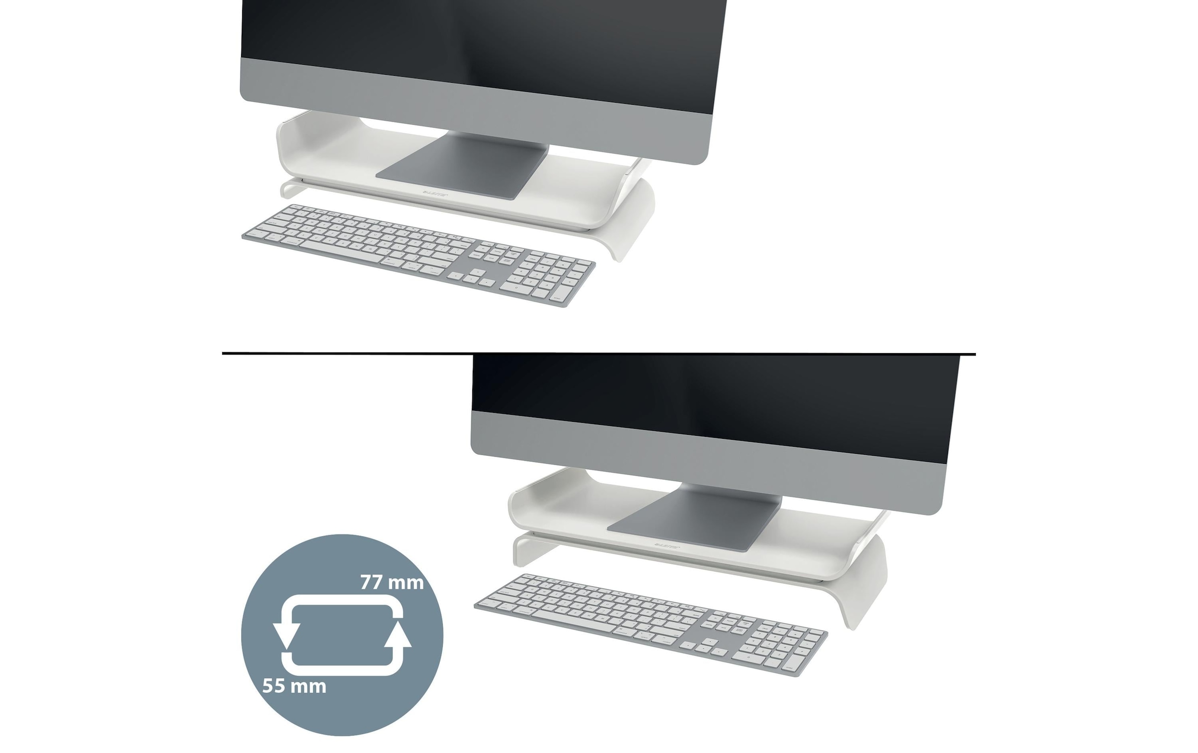 LEITZ Support TV »verstellbarer Monitorständer«