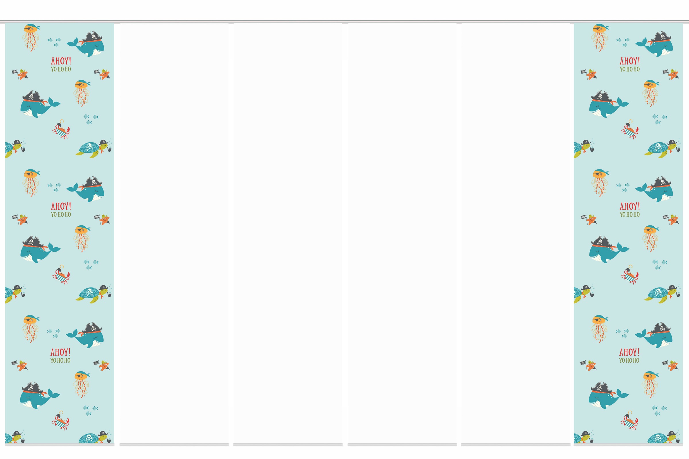 Image of HOME WOHNIDEEN Schiebegardine »SPARROW«, (6 St.), Schiebevorhang Digi 6er Set SPARROW bei Ackermann Versand Schweiz