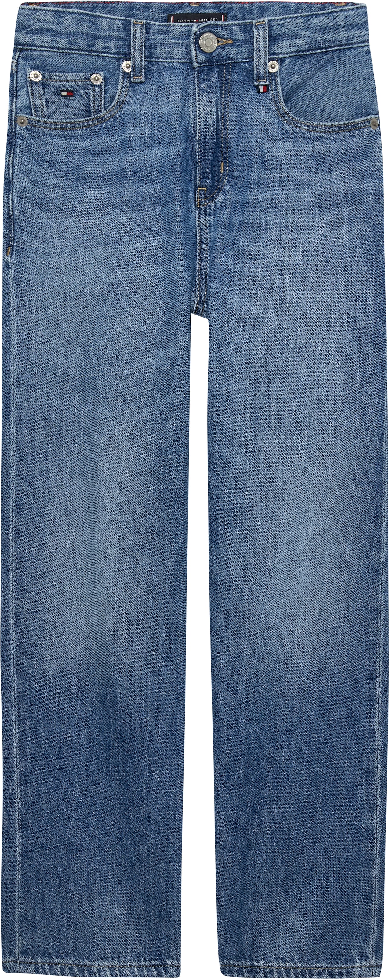 Tommy Hilfiger Gerade Jeans »SKATER MID BLUE DENIM«, Kinder bis 16 Jahre