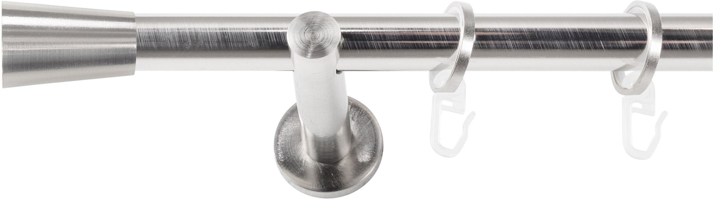 SN DECO GROUP Tringle à rideaux Ø 19 mm 1 course-läufig Fixmass;kürzbar