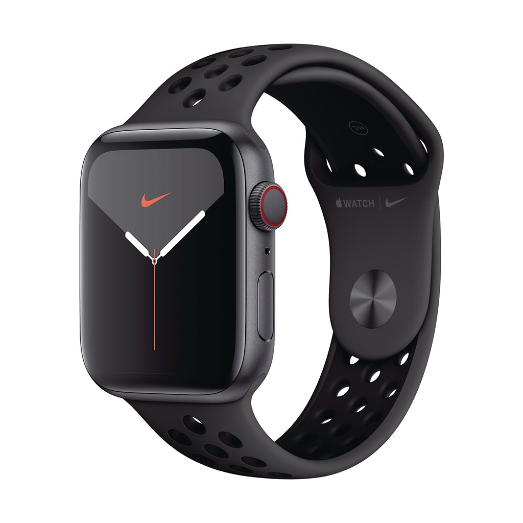 Image of Apple Smartwatch »Serie Nike 5, GPS, 44 mm Aluminium-Gehäuse mit Nike-Sportarmband«, (Watch OS MX3F2FD/A) bei Ackermann Versand Schweiz