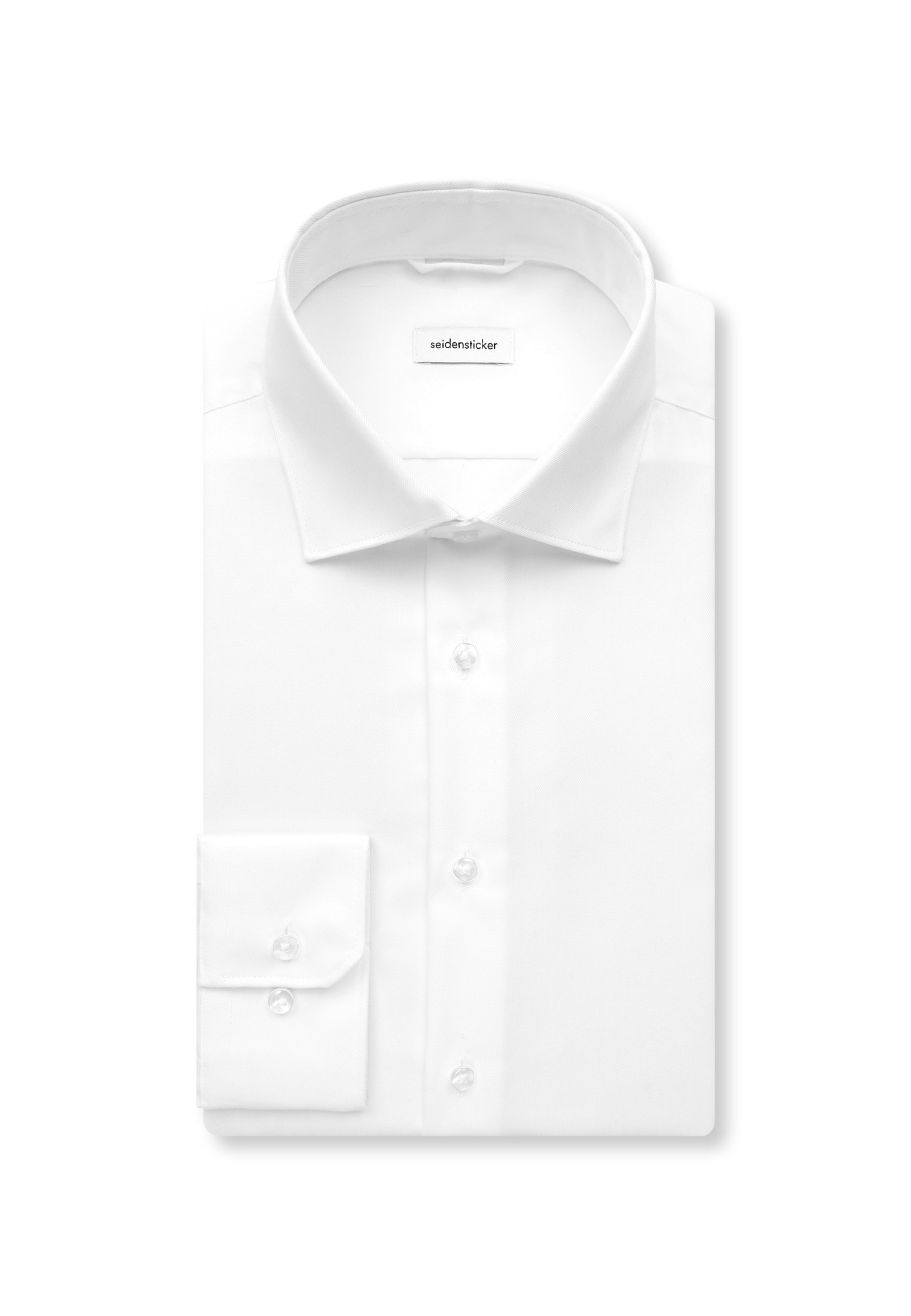 seidensticker Businesshemd »Schwarze Rose« Slim 1/1 Extra lang Kentkragen Uni