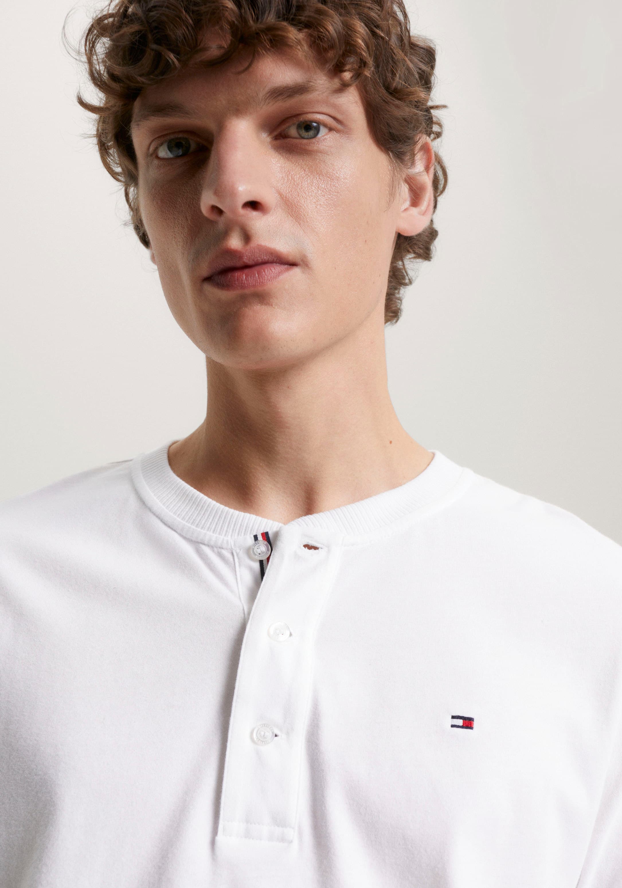 Tommy Hilfiger Langarmshirt »HENLEY LS TEE«