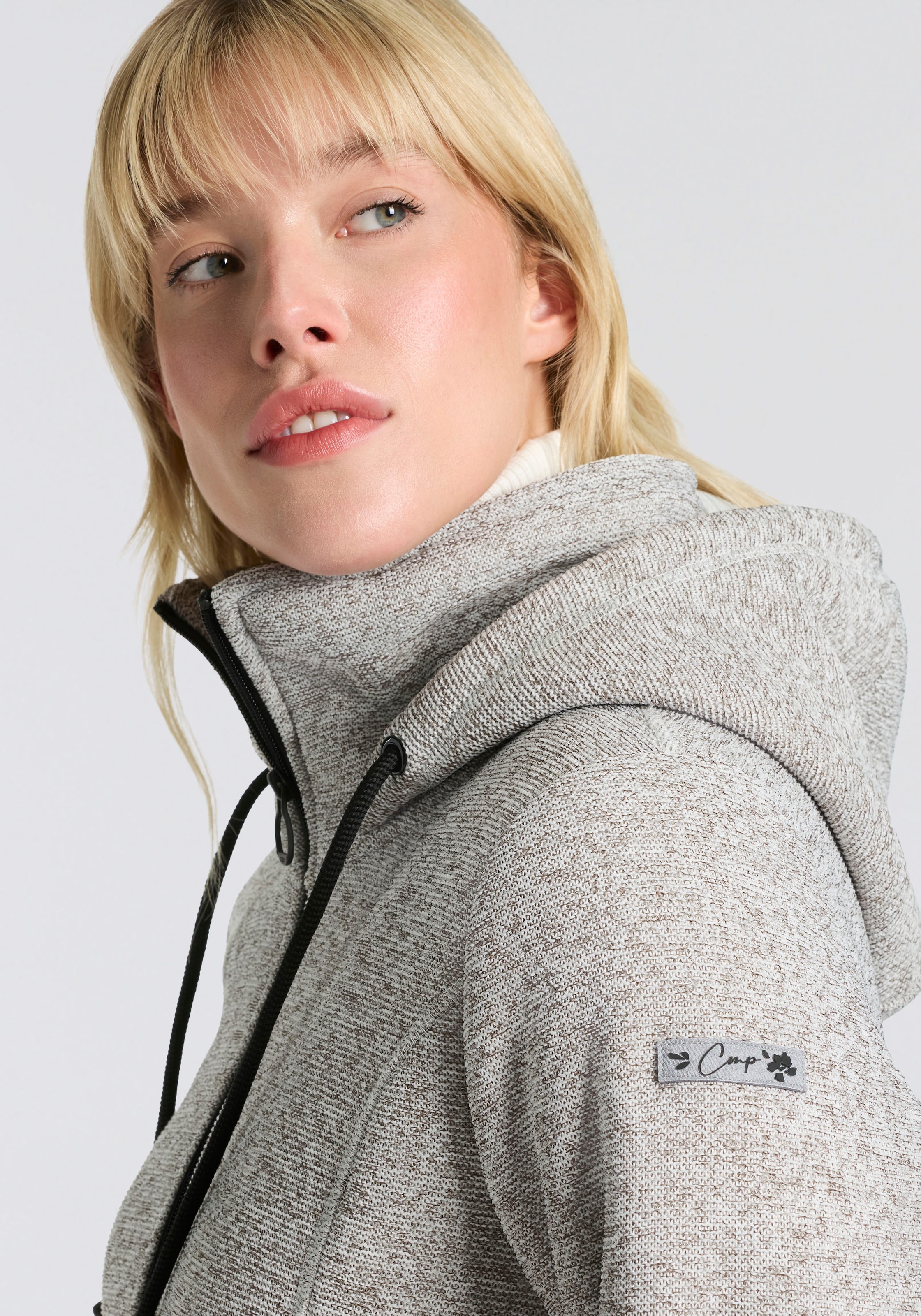 CMP Veste en laine polaire 1 cuis tlg. mit Kapuze