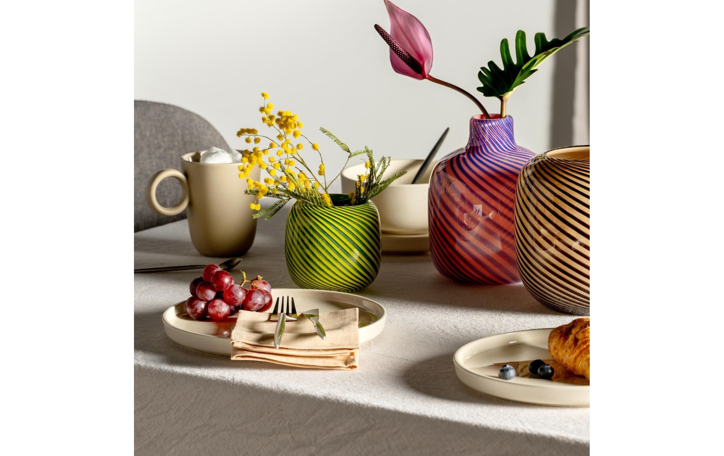 LEONARDO Vase décoratif »Filo Colori 10 cm«