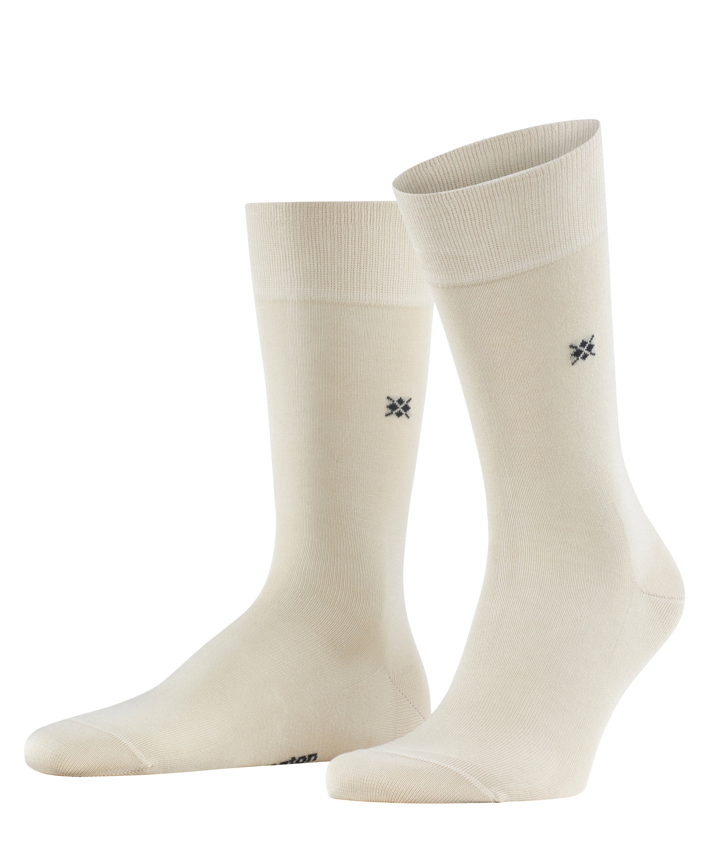 Burlington Chaussettes »Dublin« uni, taille unique 40-46, logo Burlington