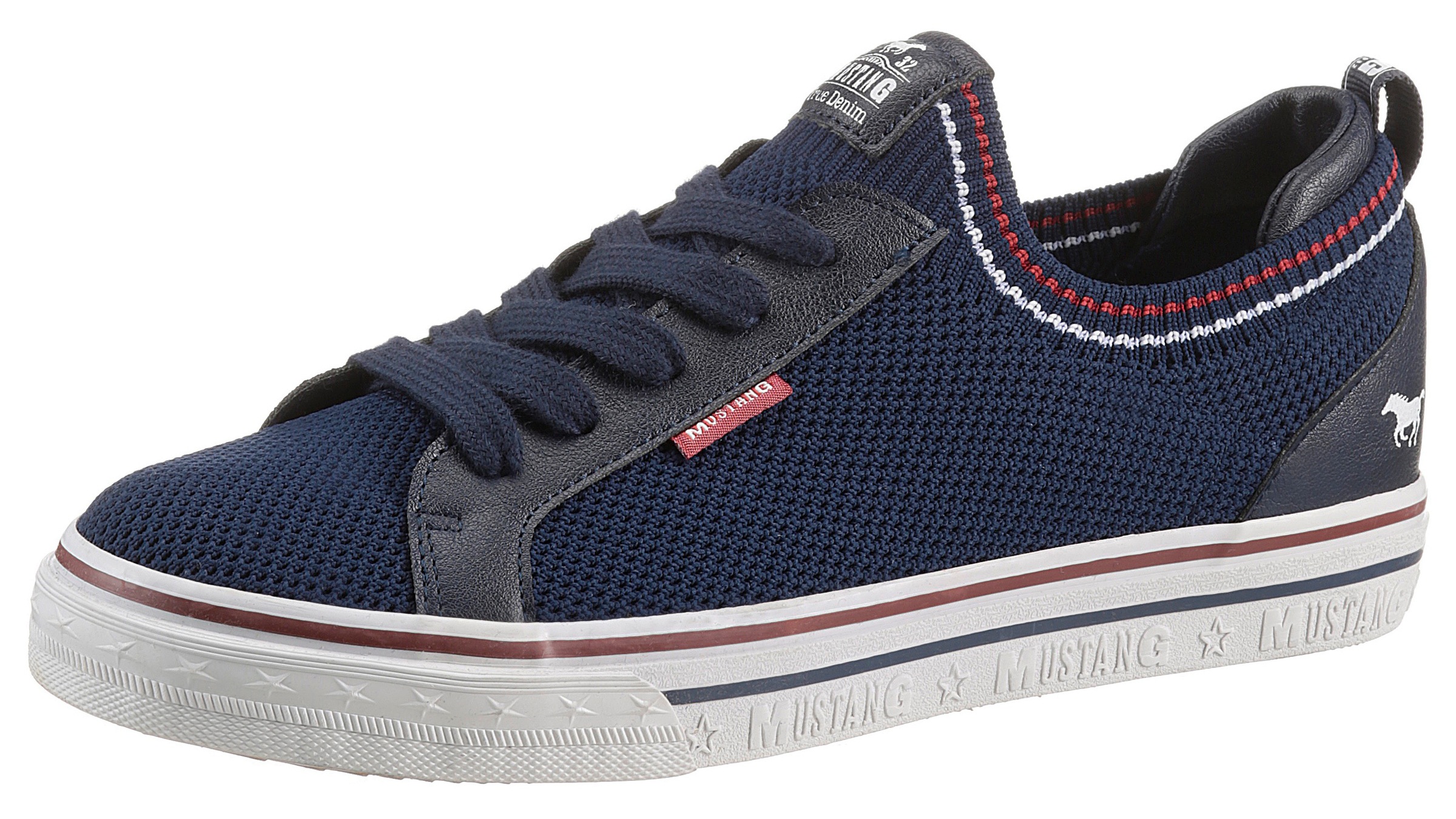 Image of Mustang Shoes Slip-On Sneaker, mit sockenähnlichem Einstieg bei Ackermann Versand Schweiz