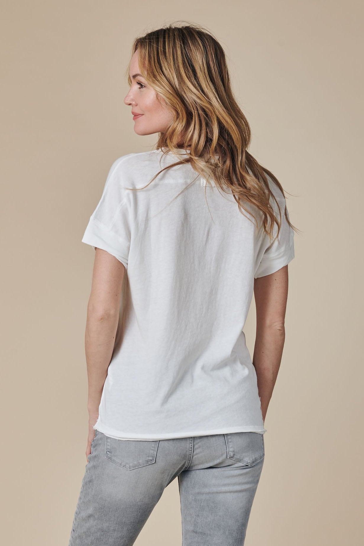 Zhrill T-shirt »ZHRAHEL« coupe régulière, longueur hanches, manches courtes