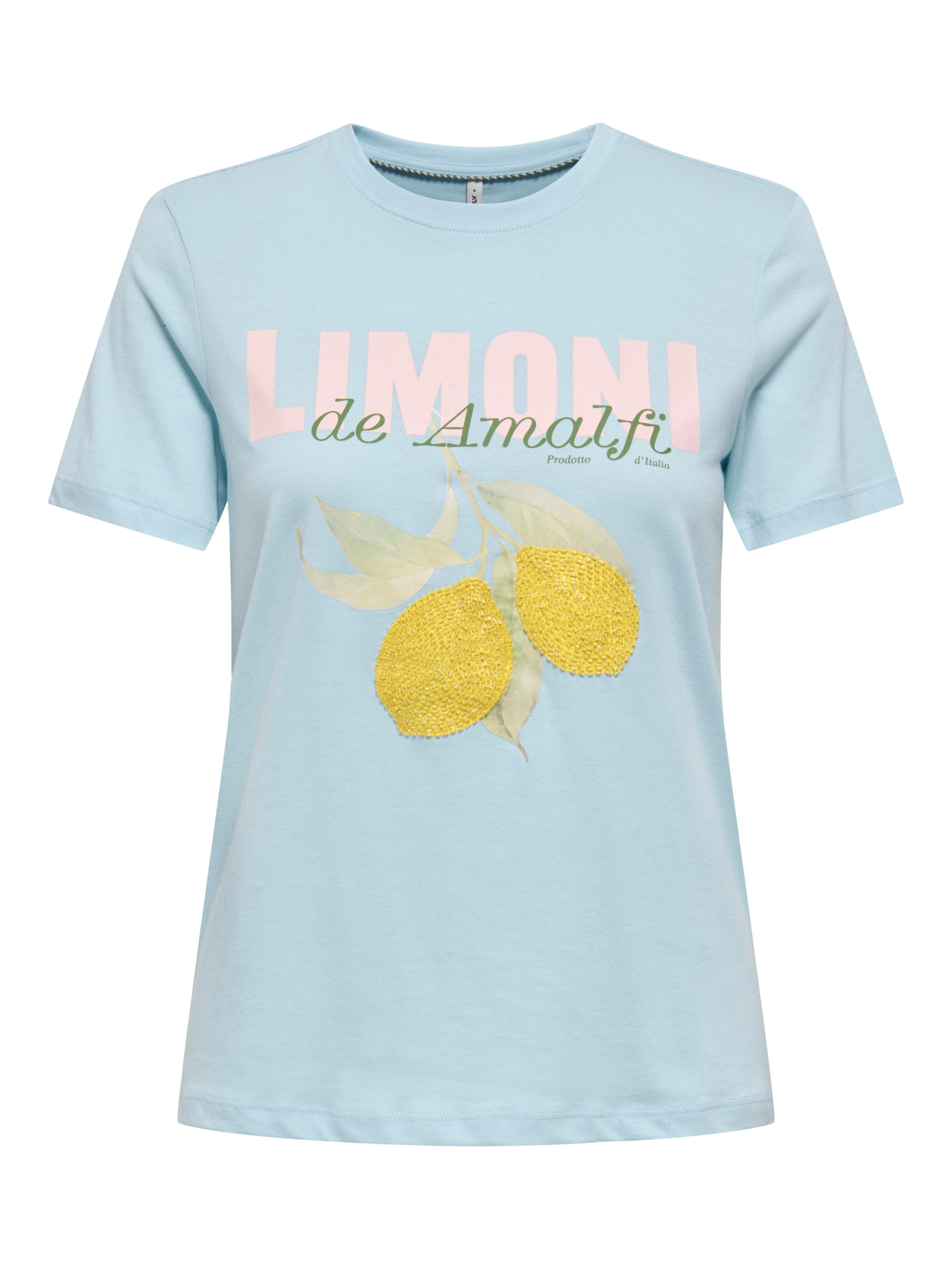 ONLY CARMAKOMA Kurzarmshirt »CARKITA LIFE S/S PEARL TOP JRS«