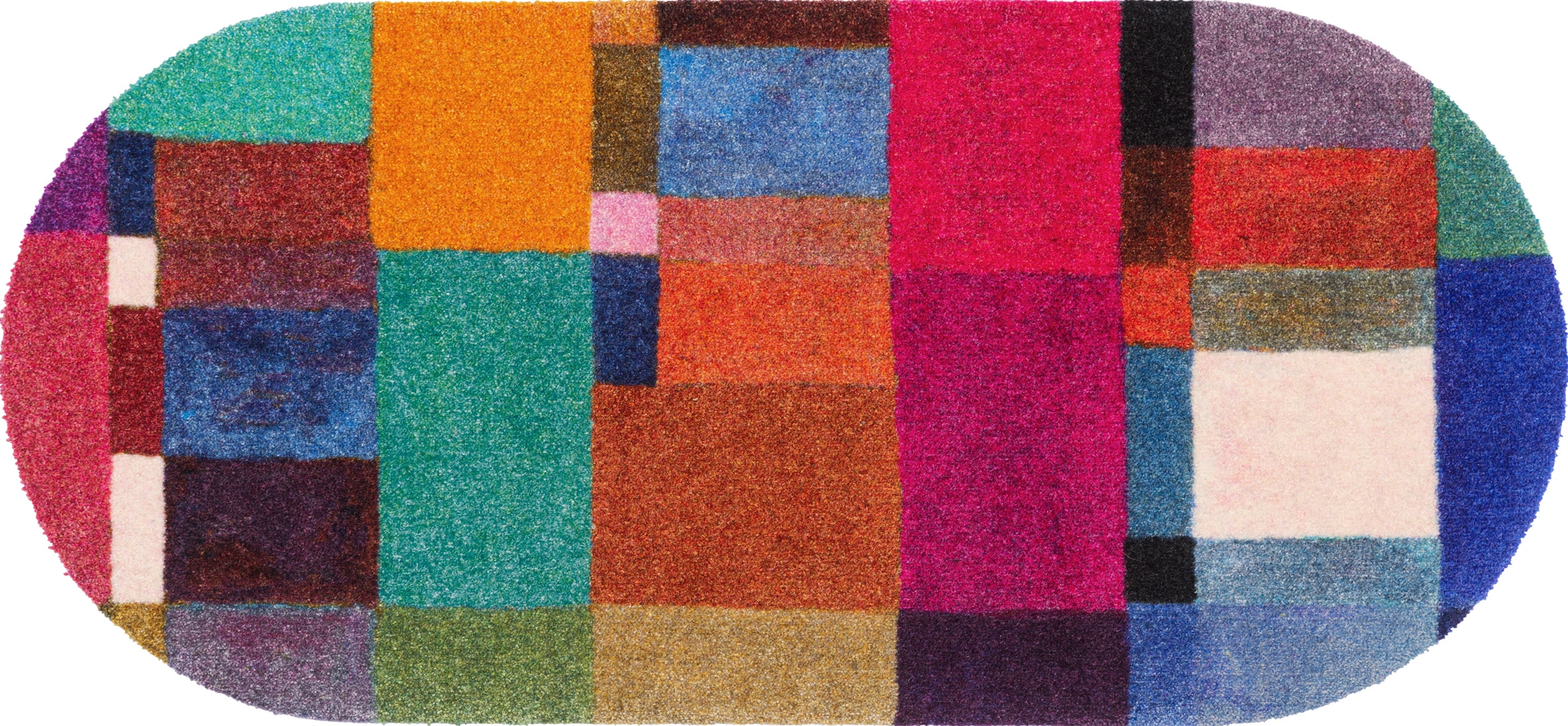 Image of wash+dry by Kleen-Tex Teppich "Mosaique" rechteckig 9 mm Höhe