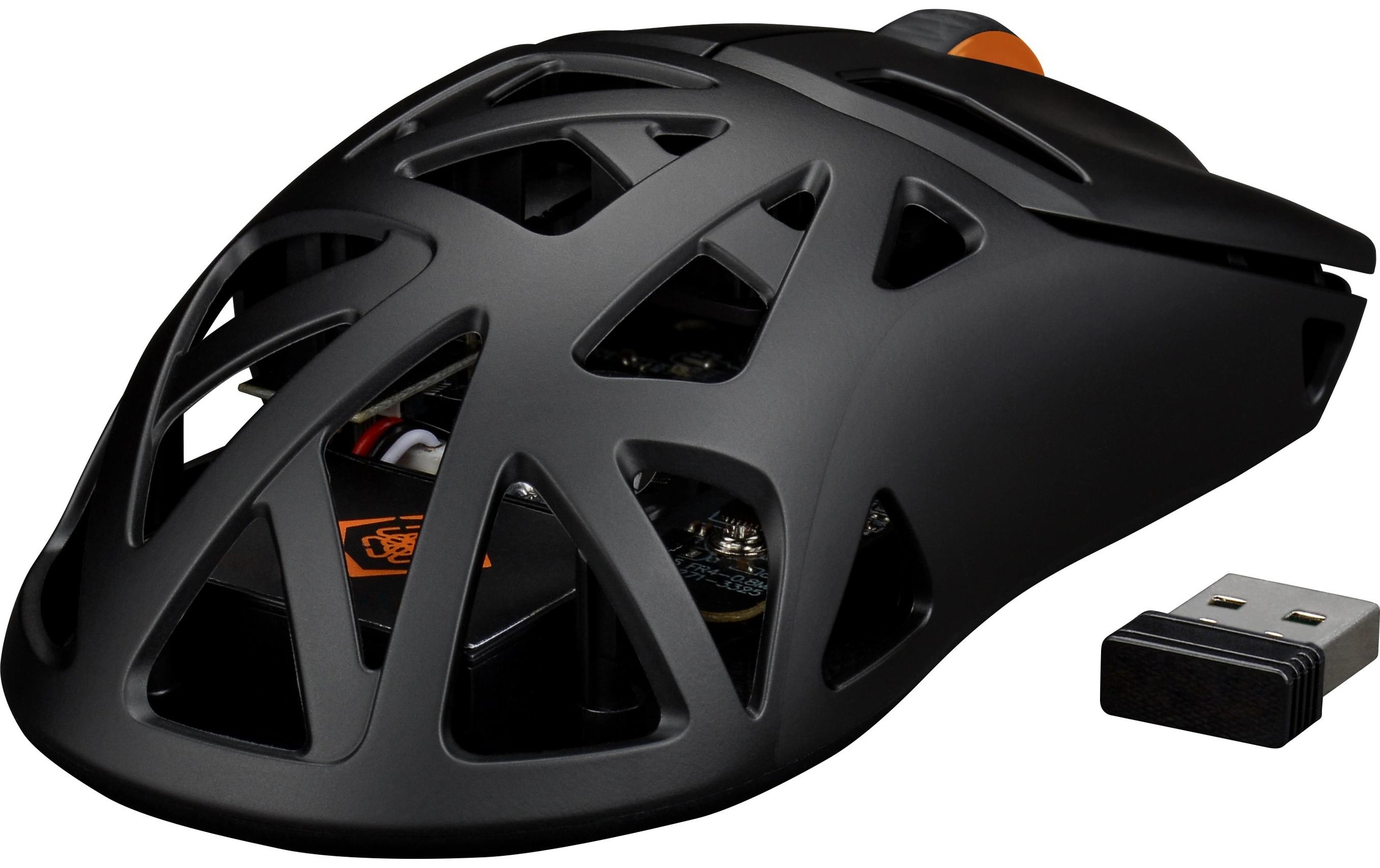 Image of DELTACO Gaming-Maus "GAM-188 DM370, 12000 dpi, Black" Wireless Mouse