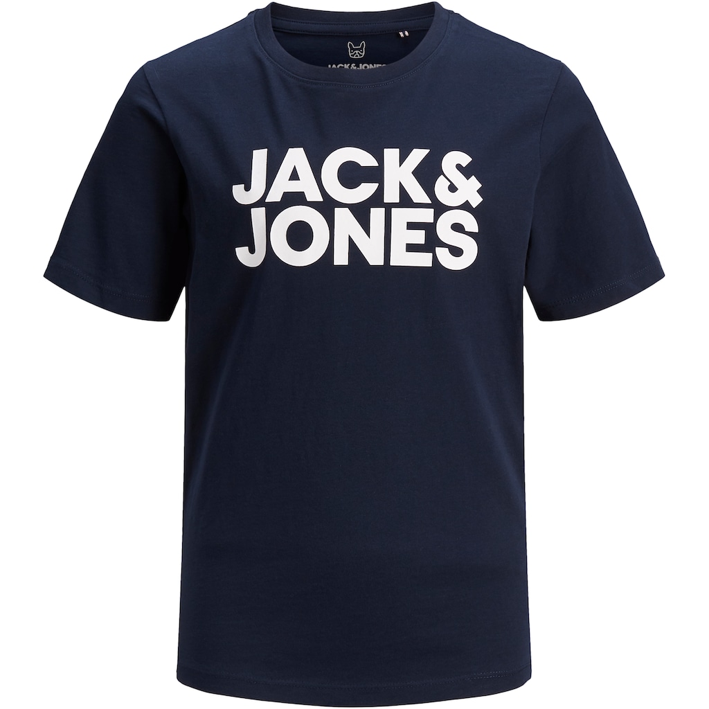Jack & Jones Junior Rundhalsshirt »JJECORP LOGO TEE SS O-NECK NOOS JNR«