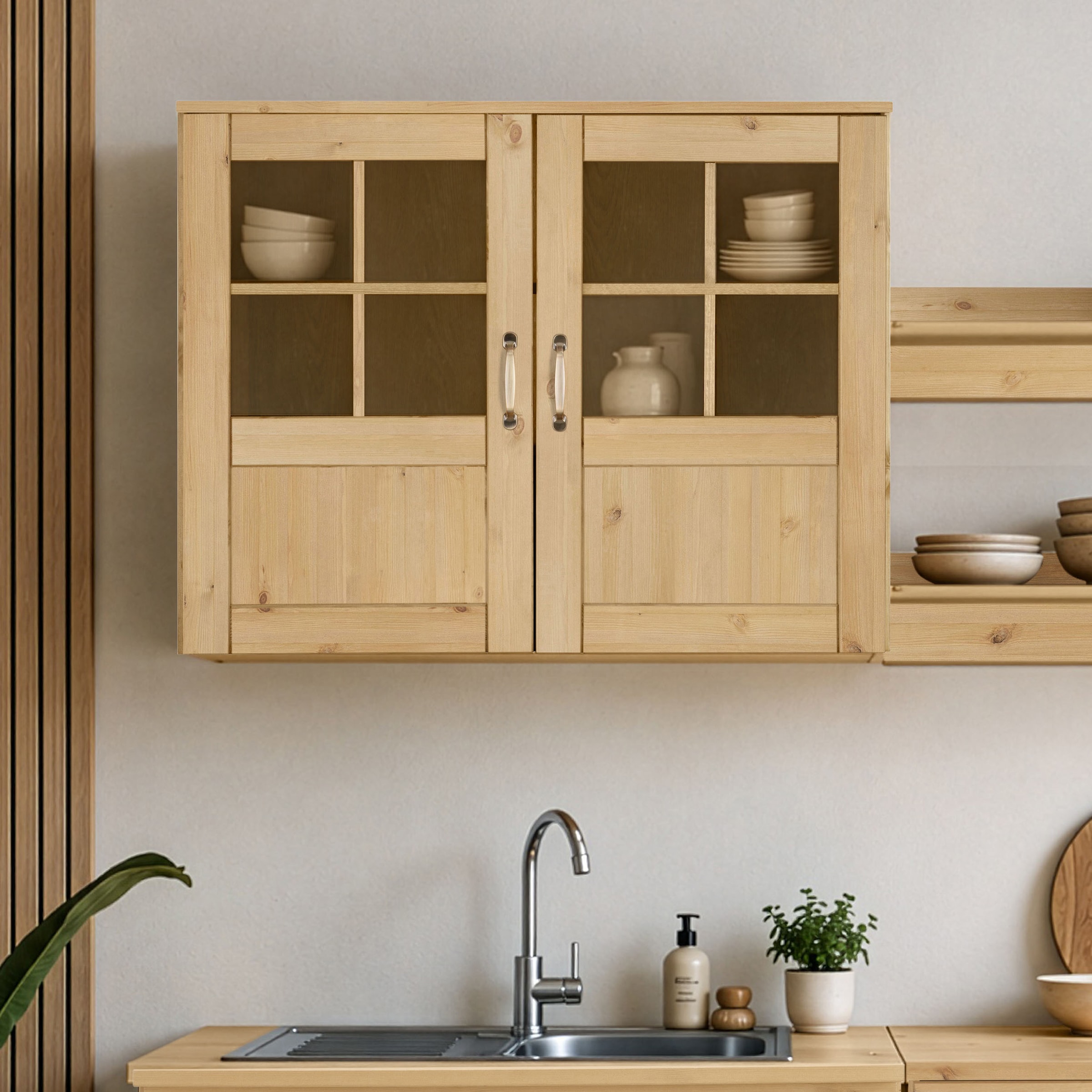 Home affaire Armoire suspendue »Alby« largeur 100 cm, 2 portes