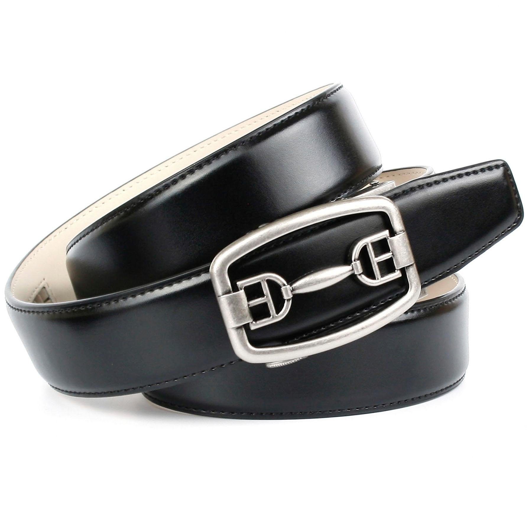 Image of Anthoni Crown Ledergürtel, mit Trensen-Motiv im Antik Finish bei Ackermann Versand Schweiz