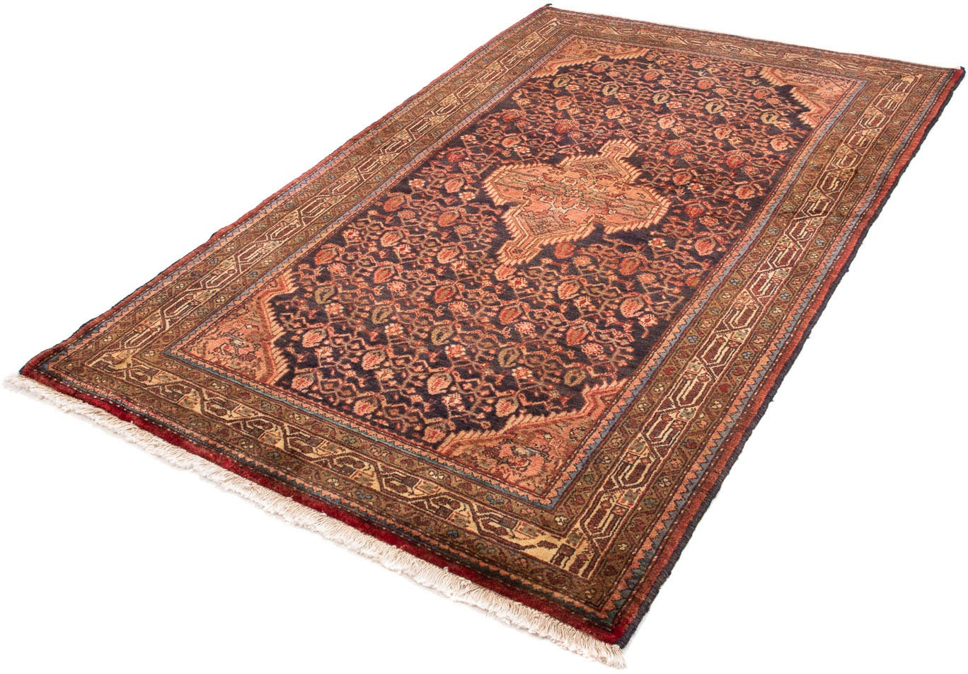 Image of morgenland Orientteppich »Perser - Nomadic - 207 x 128 cm - braun«, rechteckig, 10 mm Höhe, Wohnzimmer, Handgeknüpft, Einzelstück mit Zertifikat bei Ackermann Versand Schweiz