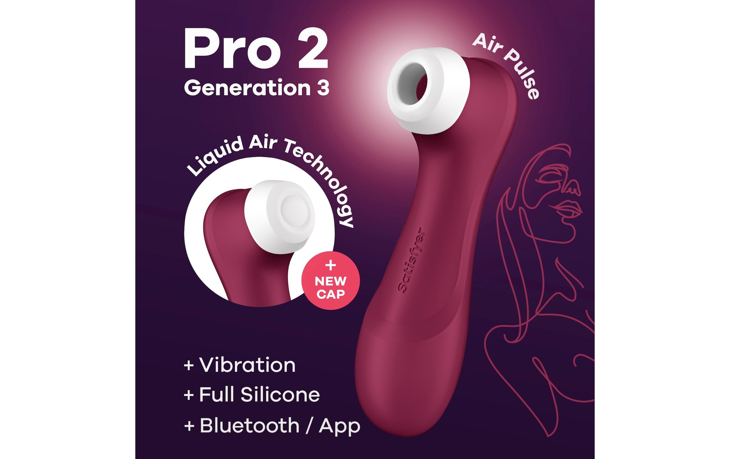 Satisfyer Vibrator »Pro 2 Generation«, (1 tlg.)