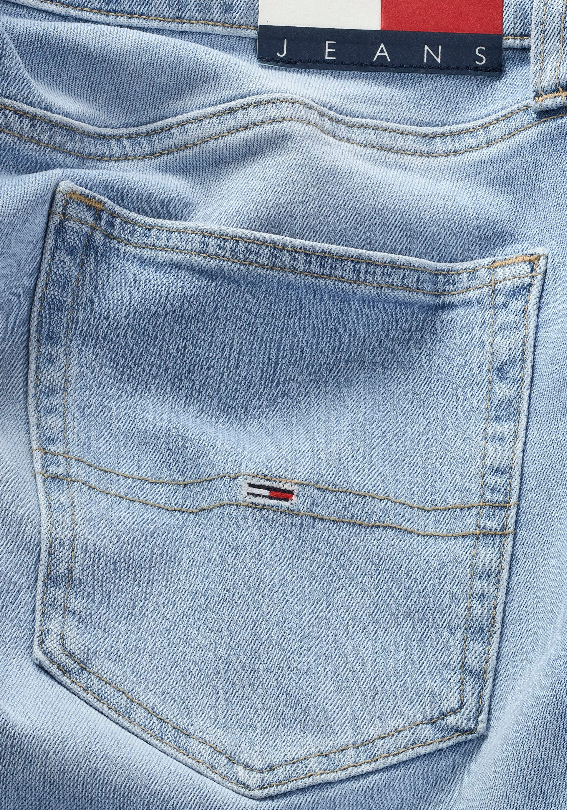 Tommy Jeans Slim-fit-Jeans »SCANTON SLIM«, mit Logoprägung