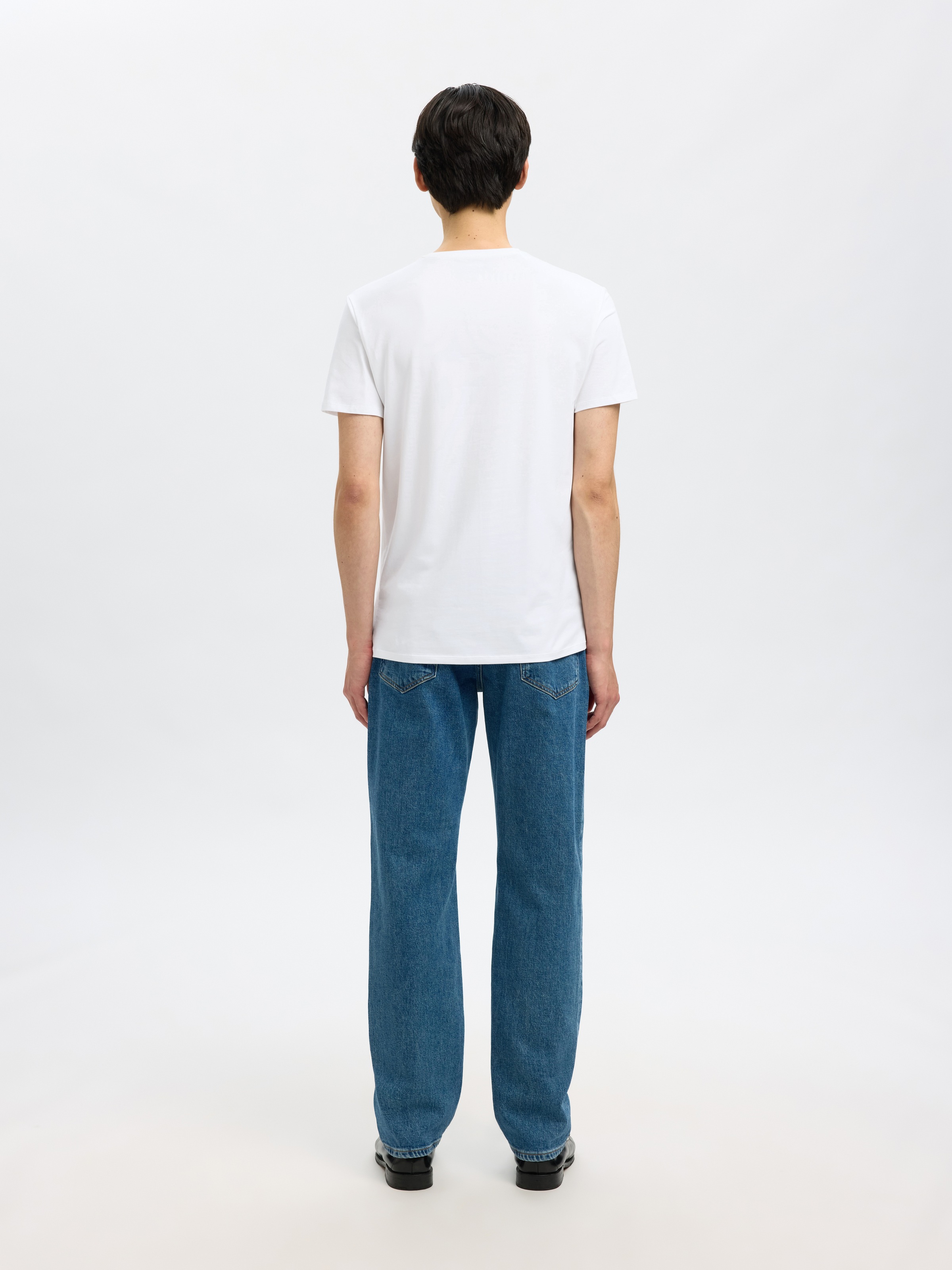 SELECTED T-Shirt »SLHROLAND SS O-NECK TEE 3-PACK NOOS«