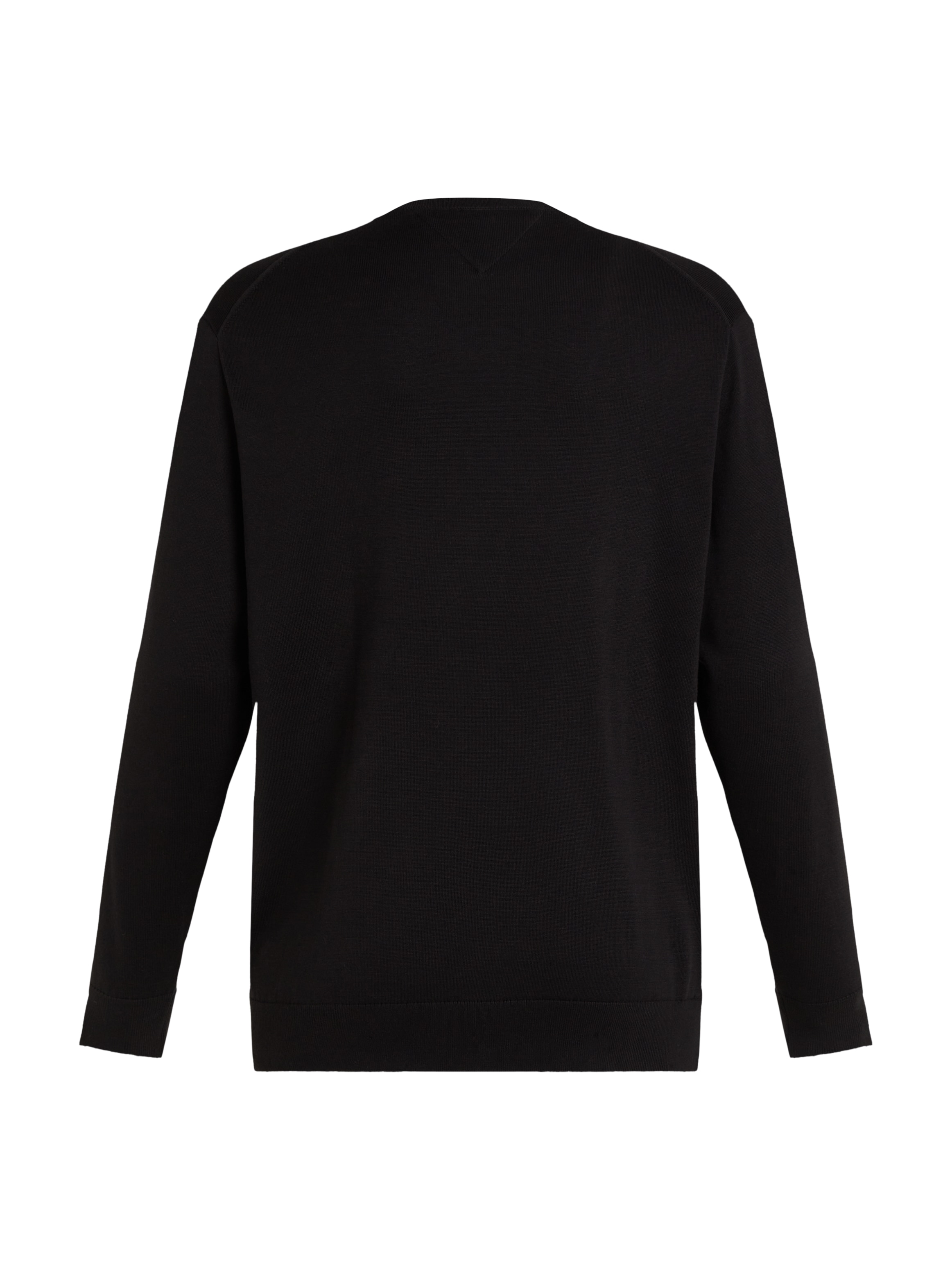 Tommy Hilfiger Big & Tall Rundhalspullover »BT-ESSENTIAL COTTON CREW NECK-B«, in Grossen Grössen, Logostickerei