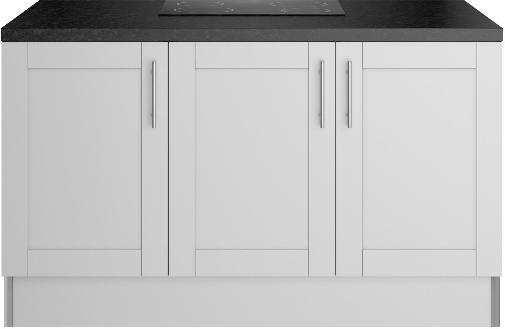 OPTIFIT Pantryküche "Ahus" Kücheninsel, Breite 150 cm, wahlweise mit Kochfeld