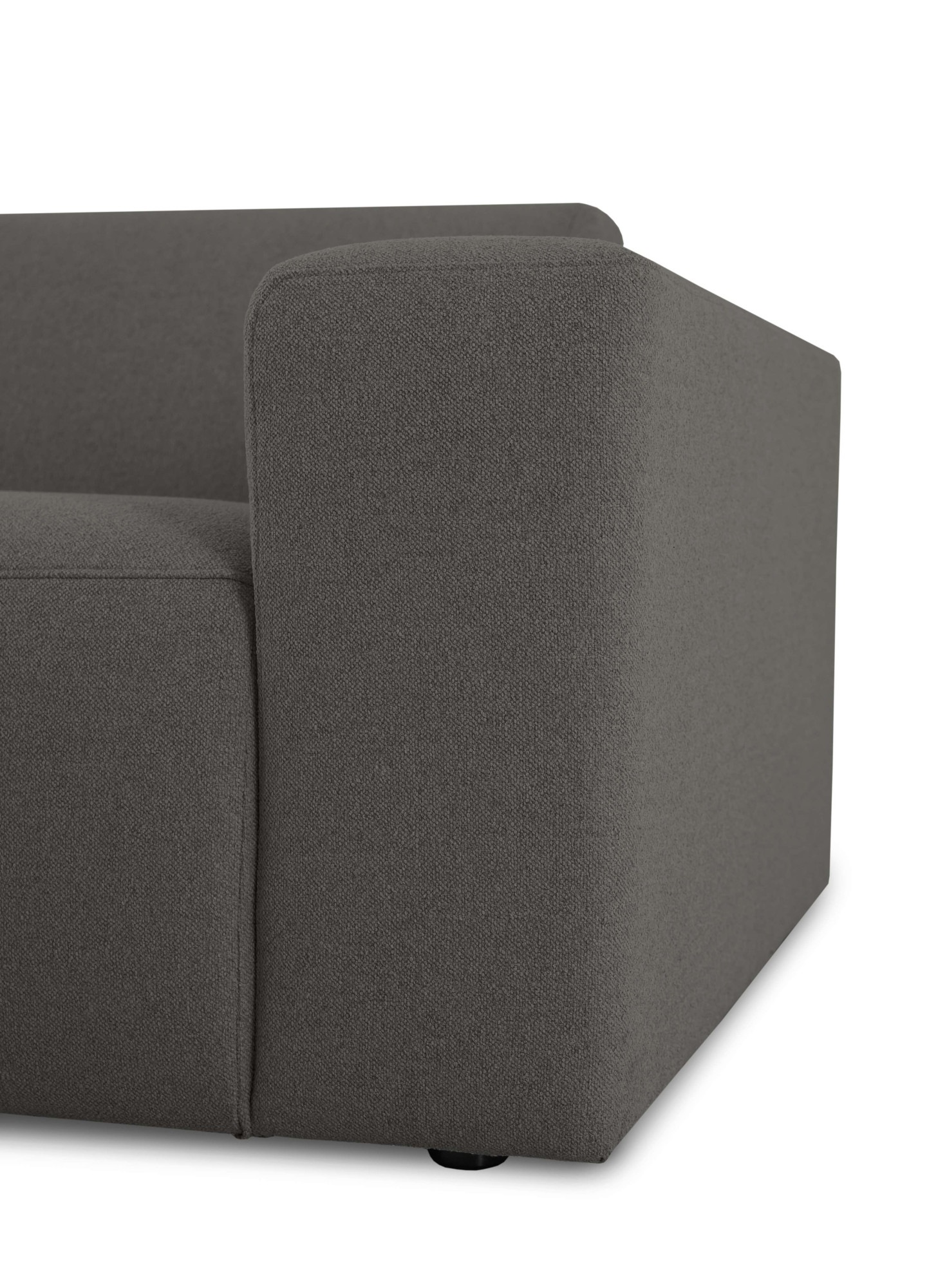 INOSIGN Ecksofa »Koa,228cm, L-Form, Modulsofa, Webstoff, Cord, Struktur«, Designsofa, weicher Lounge-Sitzkomfort, Welleunterfederung, bodentief