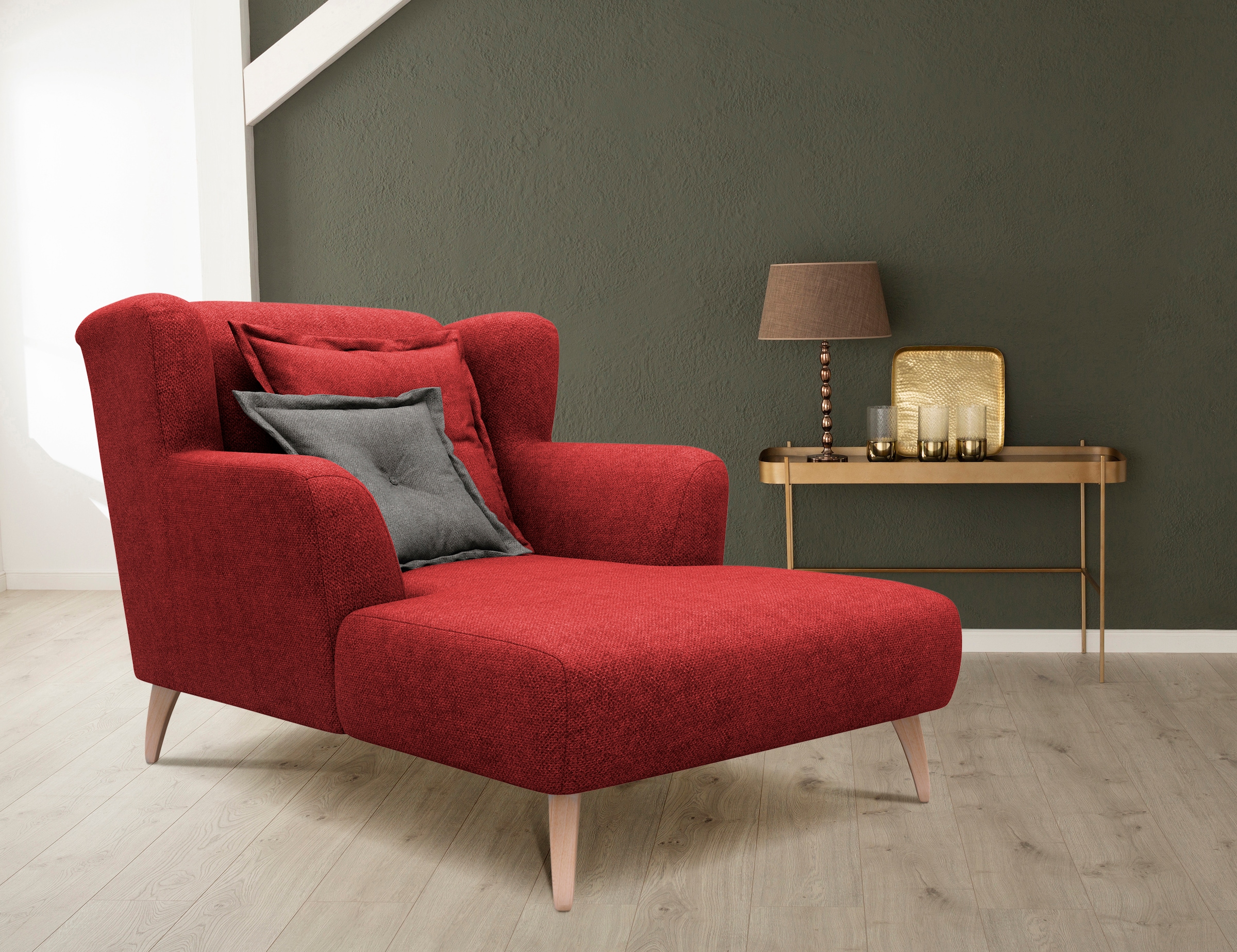 Image of Home affaire Loveseat "Baggio Kuschel Mega Lounge Big Sessel"