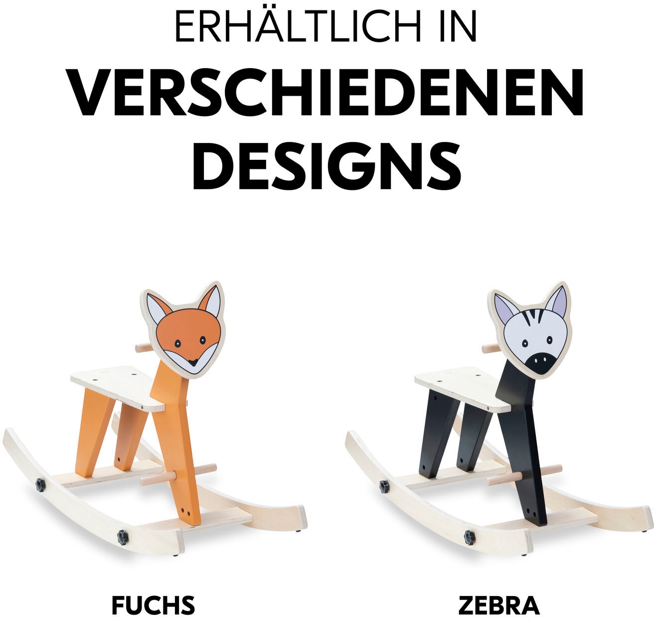 Hauck Schaukeltier »Rock N Swing Zebra« FSC® - schützt Wald