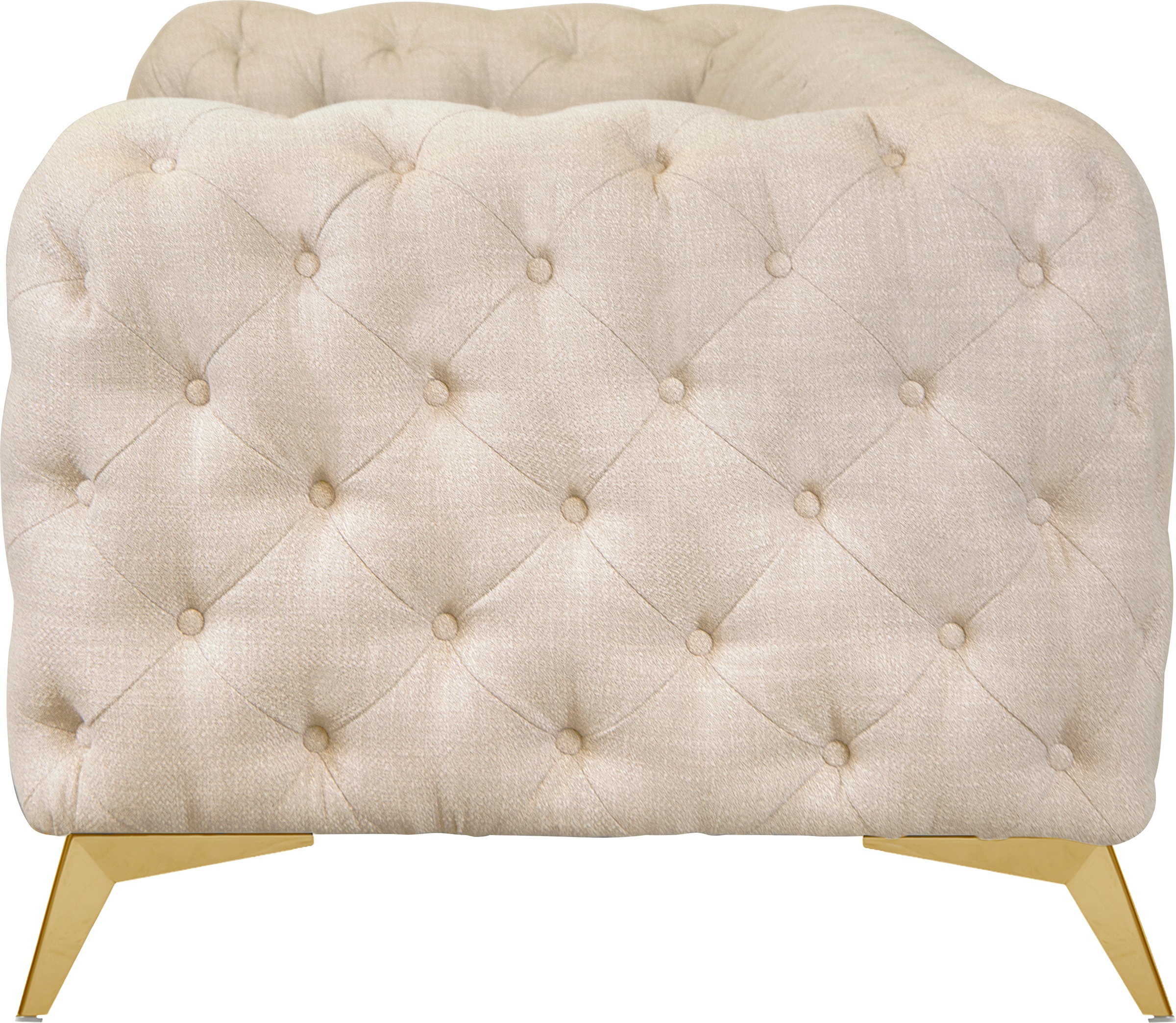 Home affaire Chesterfield-Sofa »Glynis« aufwändige Knopfheftung, moderne Chesterfield Optik, Fussfarbe wählbar