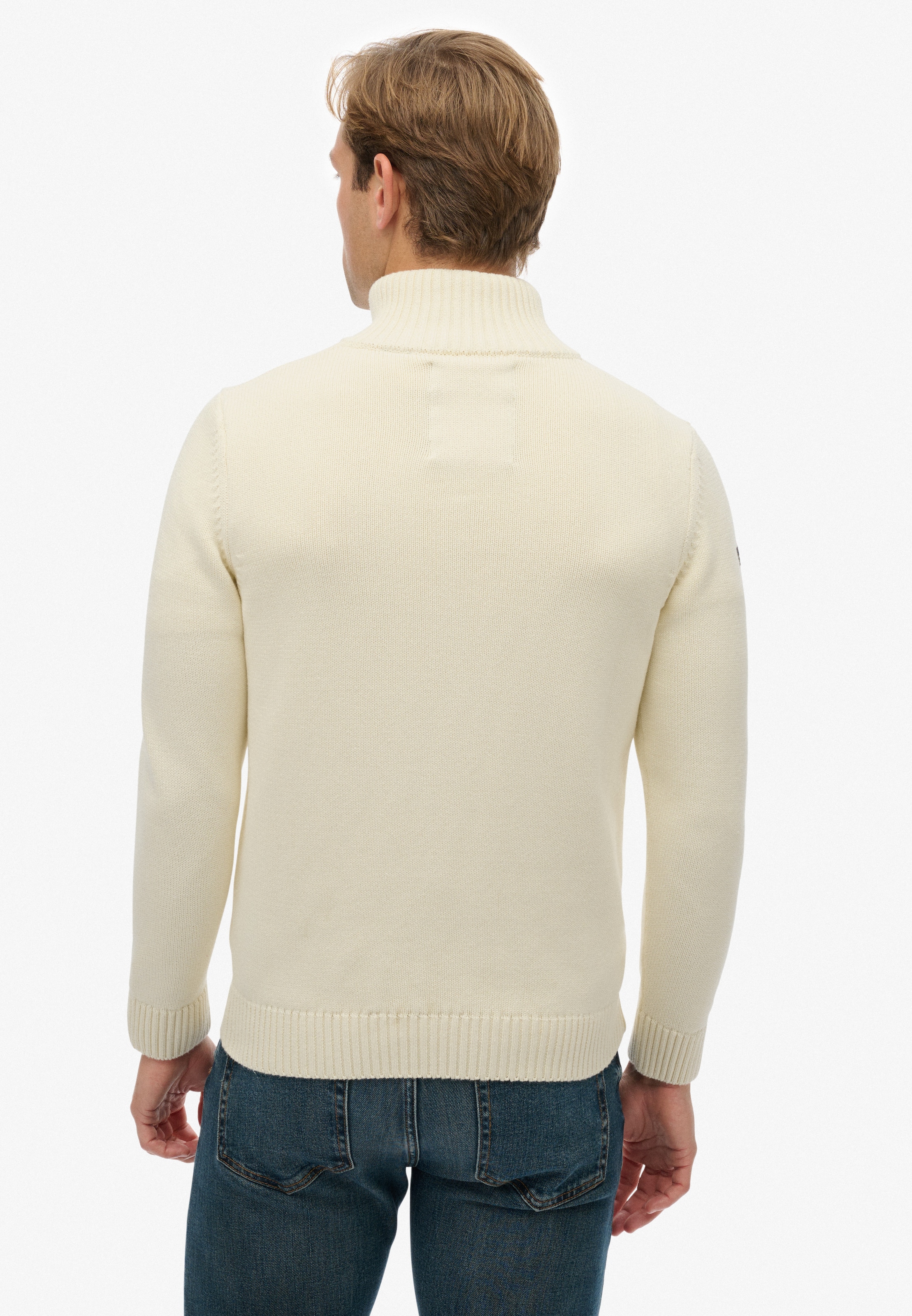 Superdry Pull en tricot »COTTON KNIT HENLEY«