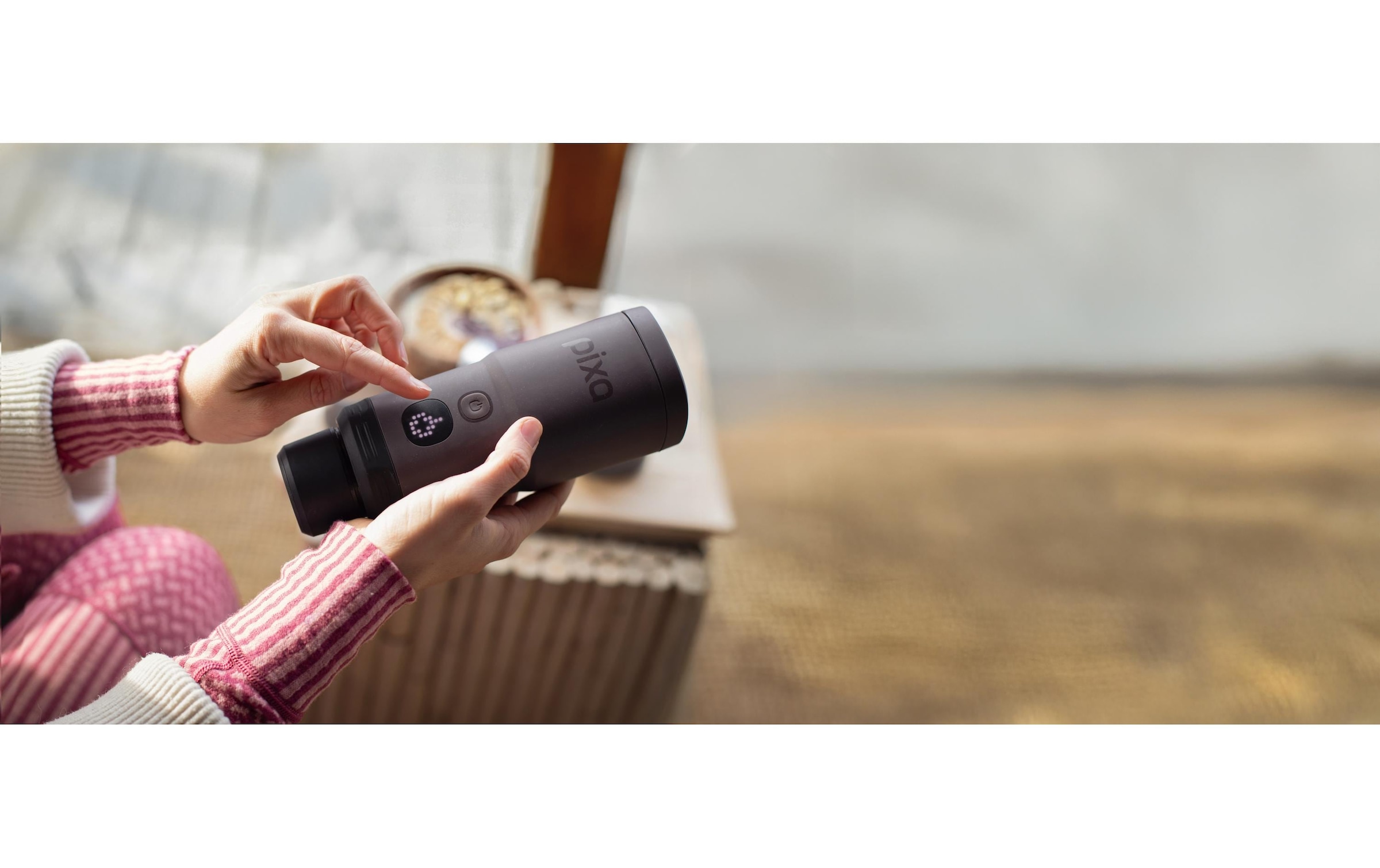 Wacaco Machine à café de voyage »Pixapresso Nespresso Kapseln« Material: Edelstahl, Silikon