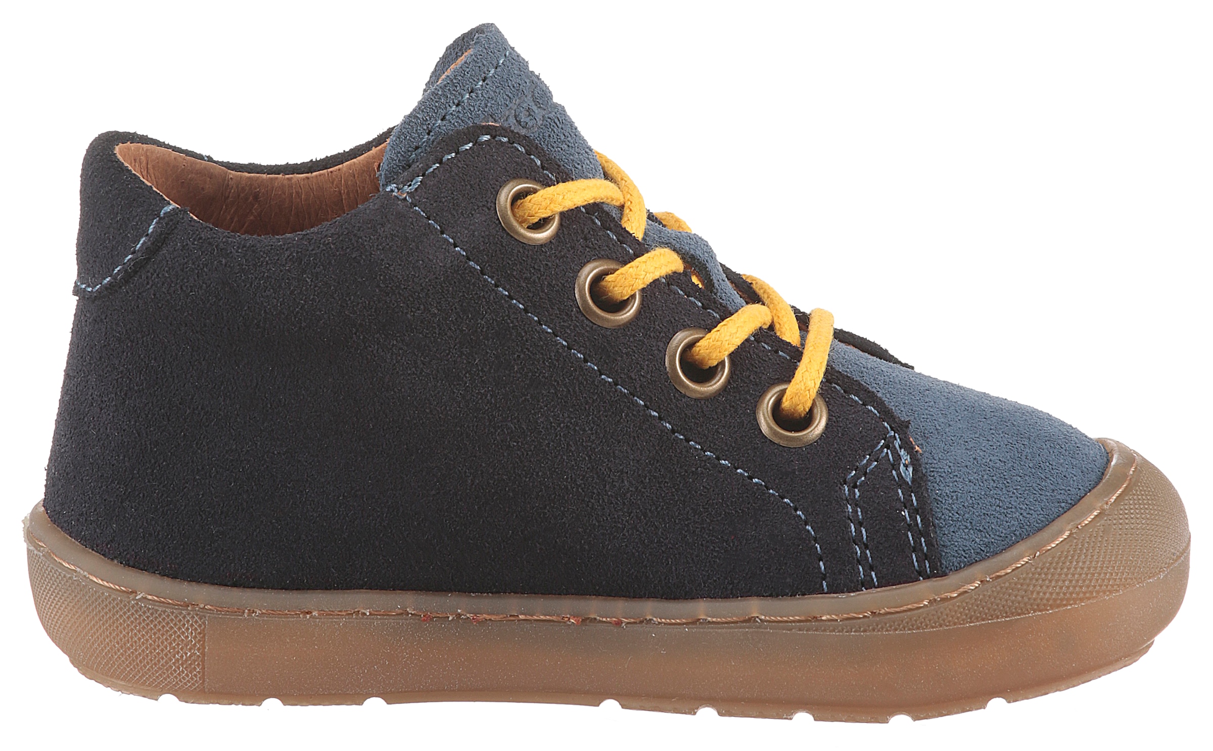 froddo® Lauflernschuh »OLLI LACES«, Schnürschuh, Babyschuh, Barfussschuh mit Lederinnenausstattung