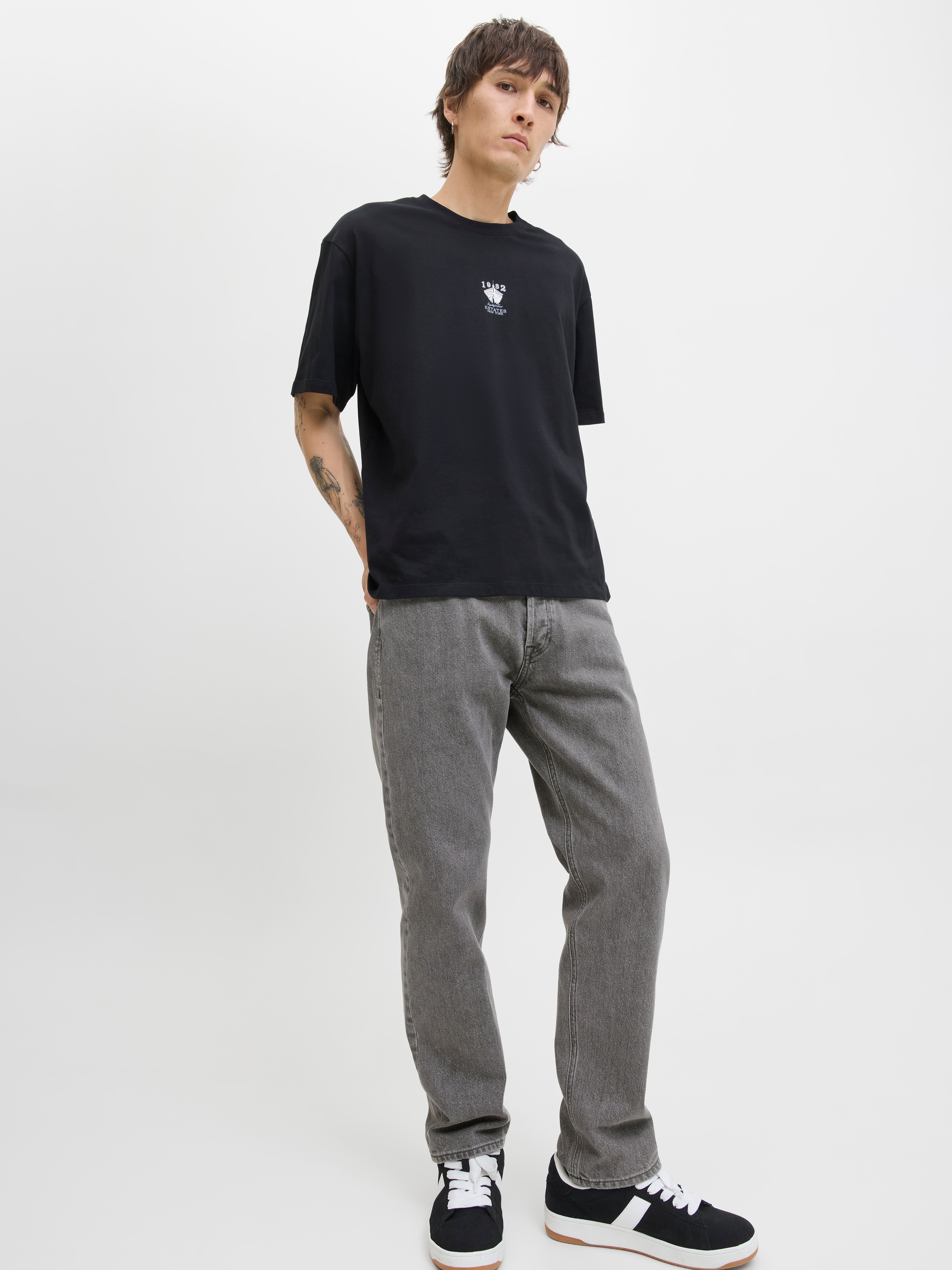 Jack & Jones Relax-fit-Jeans »JJICHRIS JJORIGINAL SQ 735 LN«