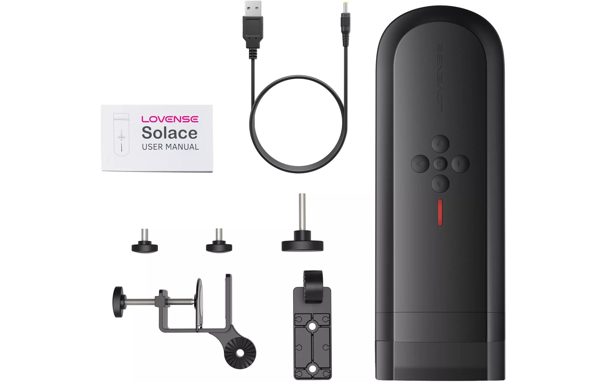 Masturbator »Lovense Solace Schwarz«