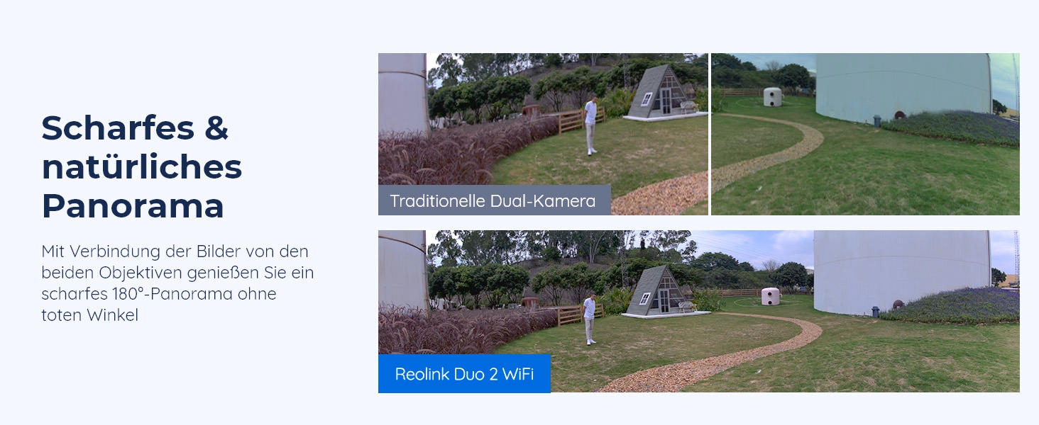 Reolink Überwachungskamera »Duo Series W730 WiFi-Outdoor V2«, Aussenbereich
