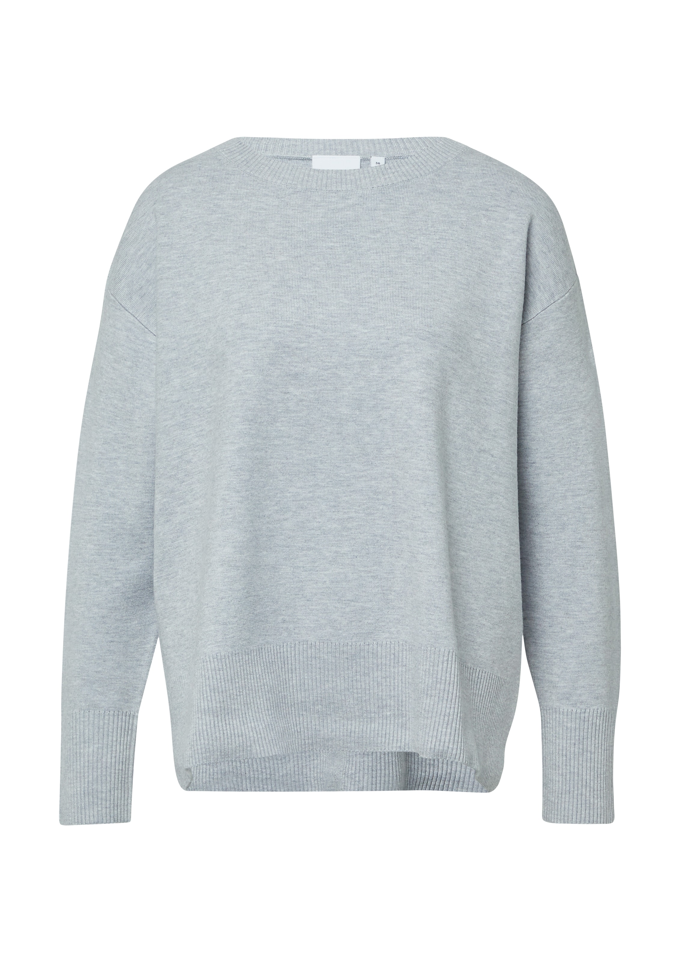 Comma Strickpullover mit Rippbündchen