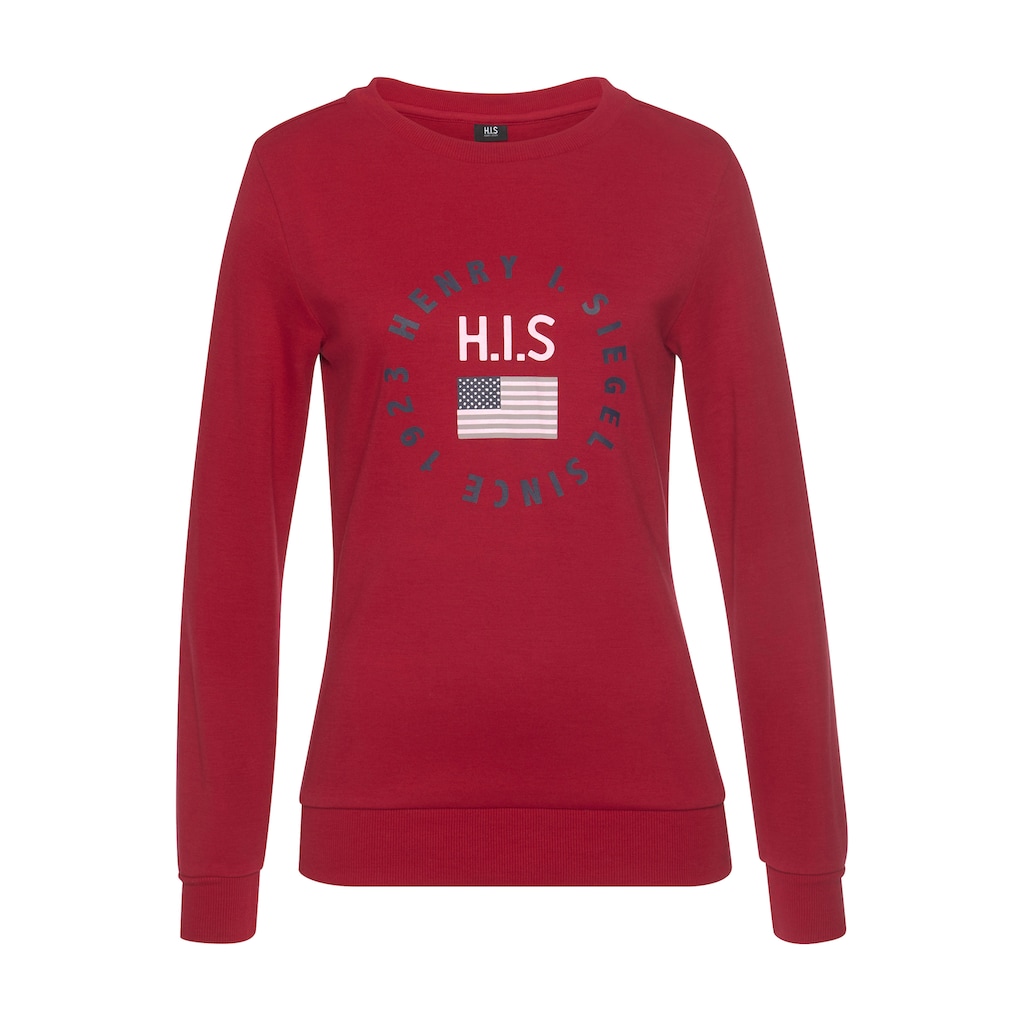 H.I.S : sweat-shirt