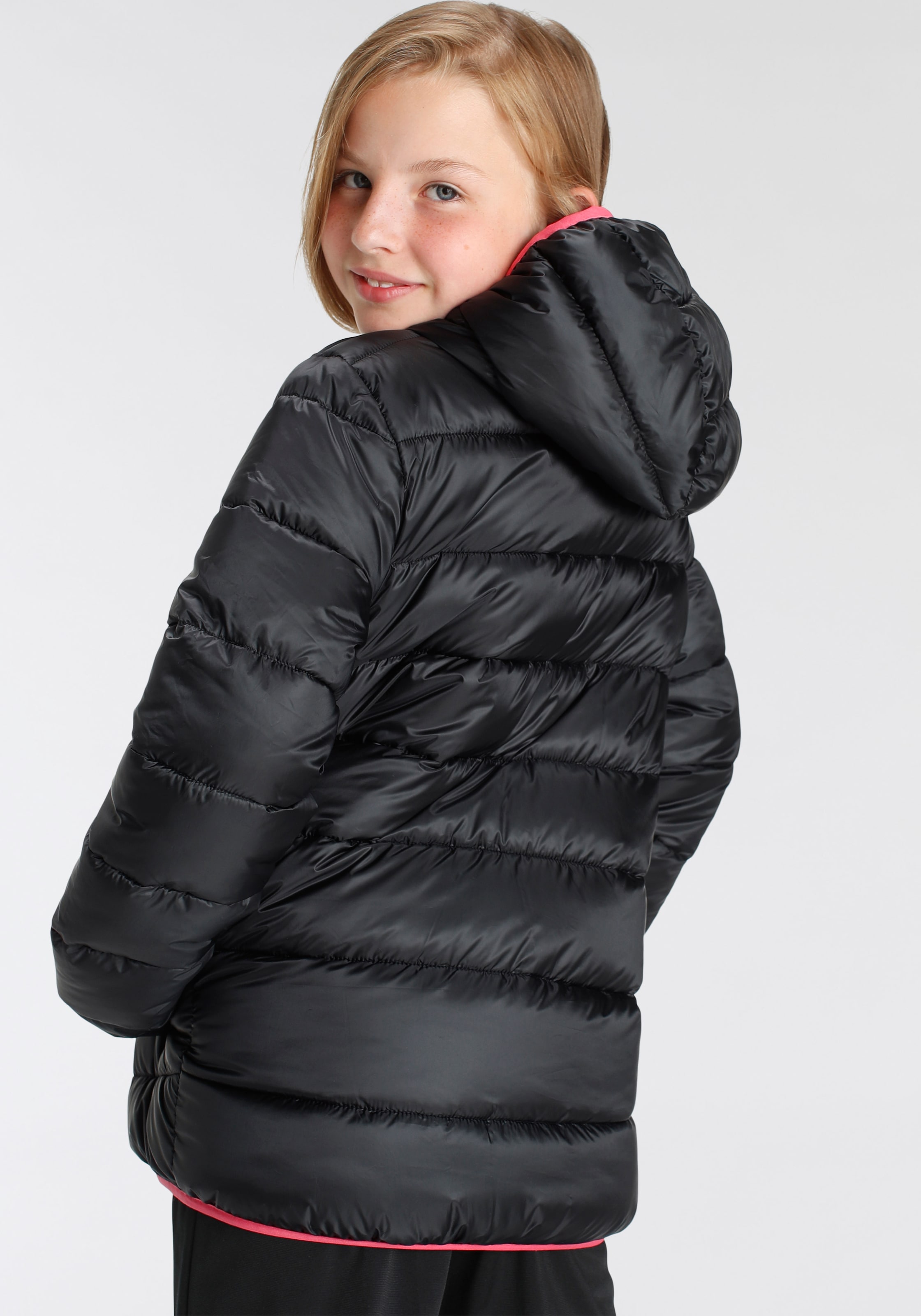 Champion Steppjacke »Outdoor Hooded Jacket - für Kinder«, mit Kapuze