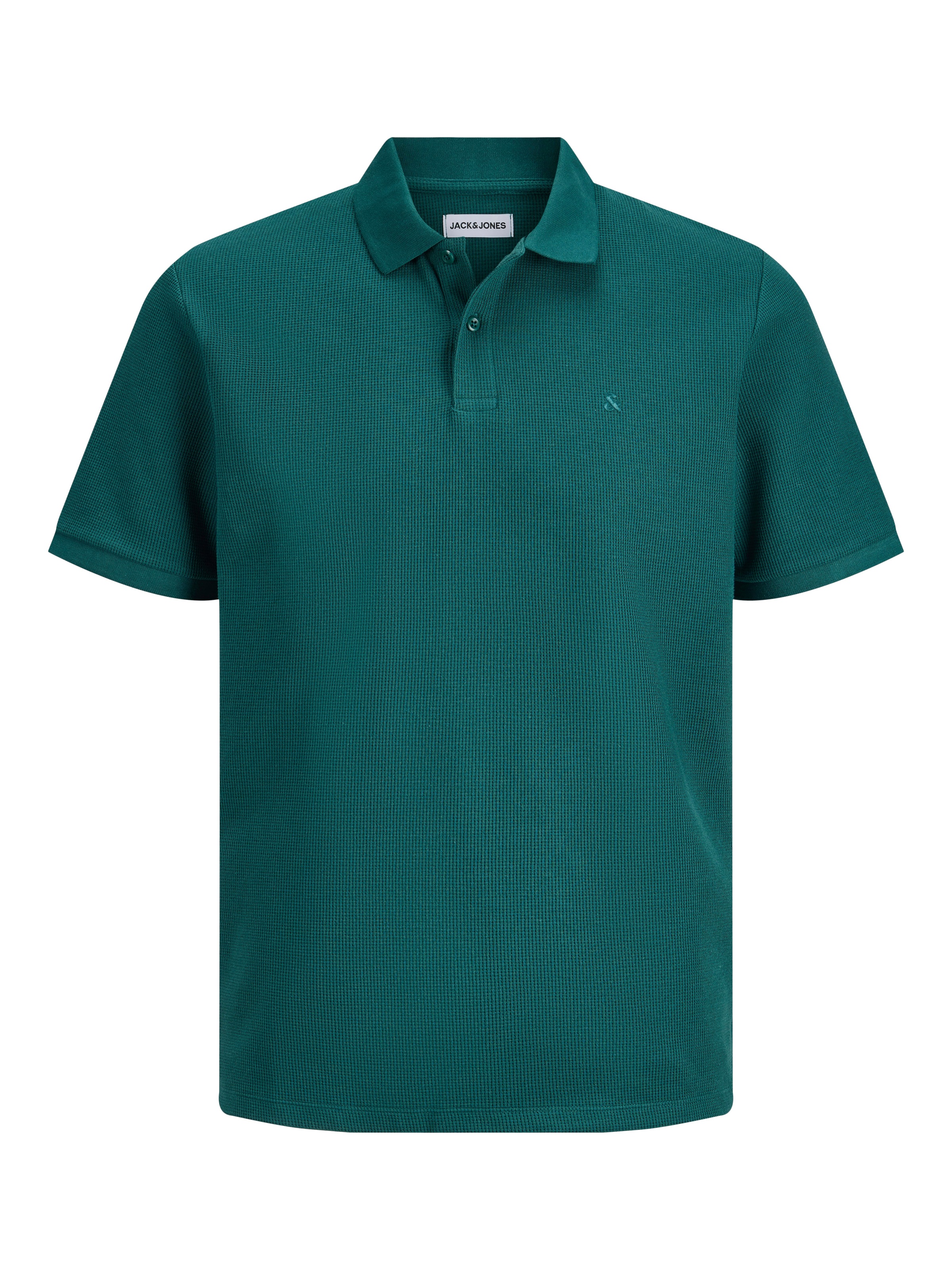 Jack & Jones Polo »JJEAUSTIN POLO SS NOOS« mélange de matériaux, coupe régulière