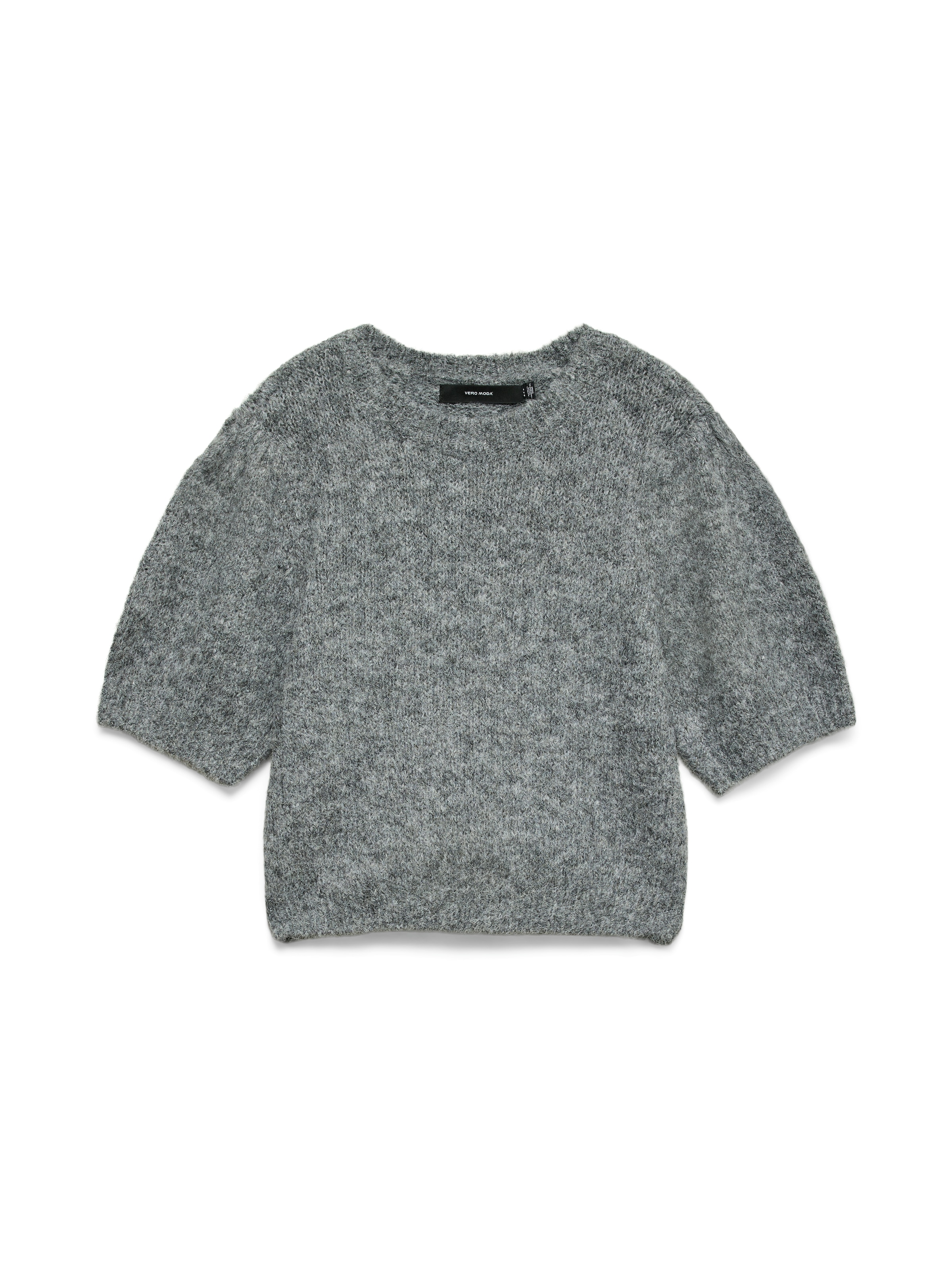Vero Moda Pull en tricot »VMNOVAH SS O-NECK PUFF PULLOVER GA NOOS«
